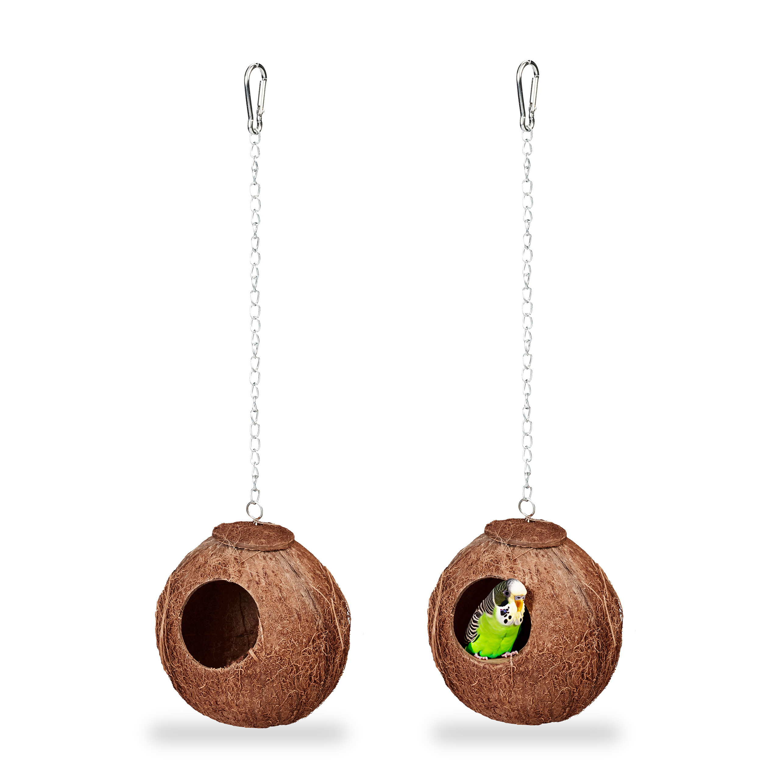 E-shop 2 x Vogelhaus in Natur