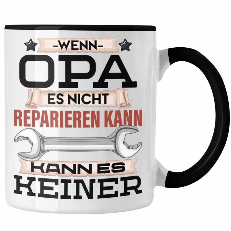 Image of Grandpa Mug Gift - If Grandpa Fix It, No - Coffee Mug Cup For Grandpa, Father's Day Gift Idea