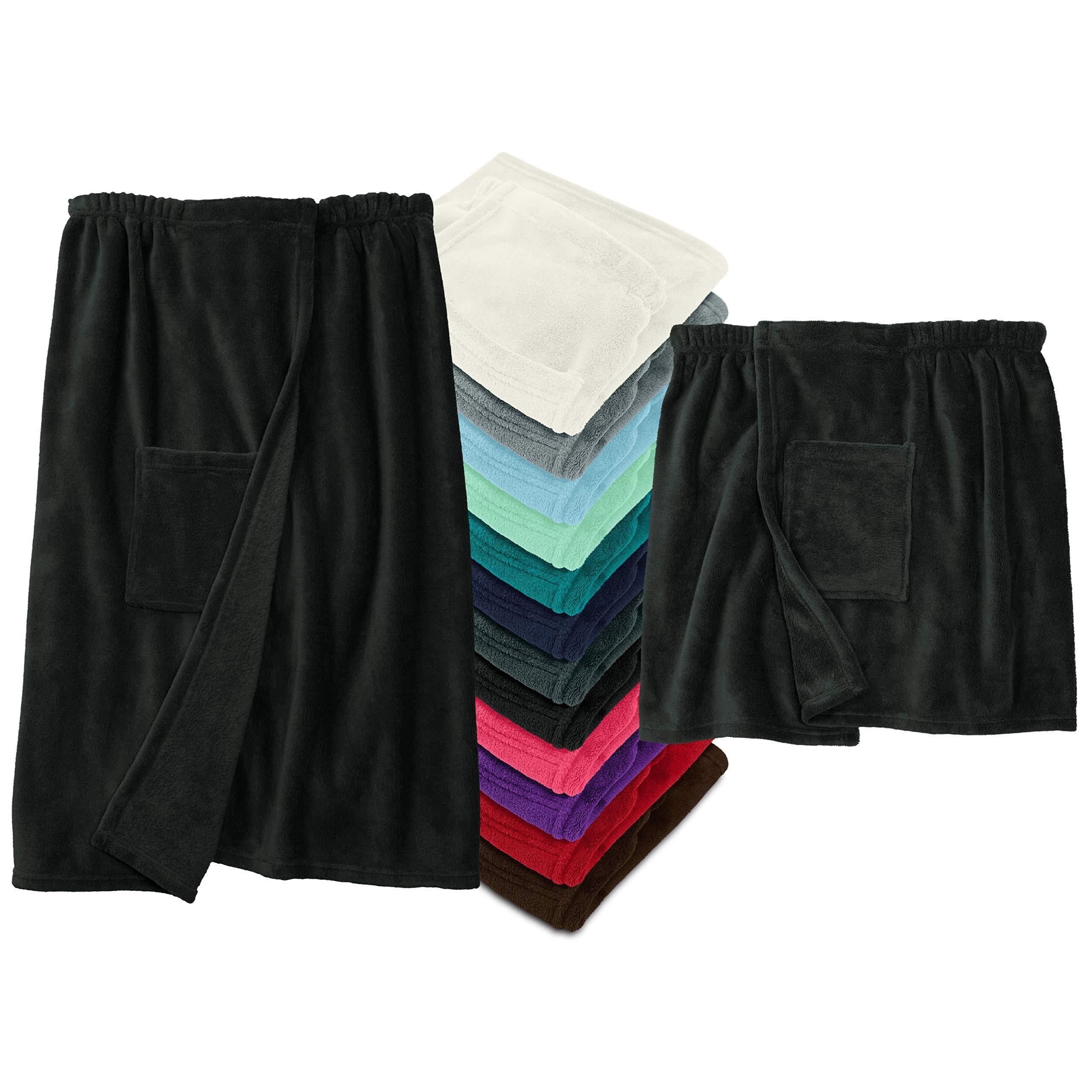 Terry Cloth Sauna Towel, For With Closure, Soft Fleece Sauna Wrap, Cozy, For Bath
