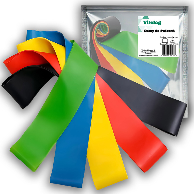 TEMU 5pcs/set Of Exercise Resistance Bands Mini Fitness Gymnastic Training Resistance Bands For Gym Portable Resistance Bands For Yoga Pilates