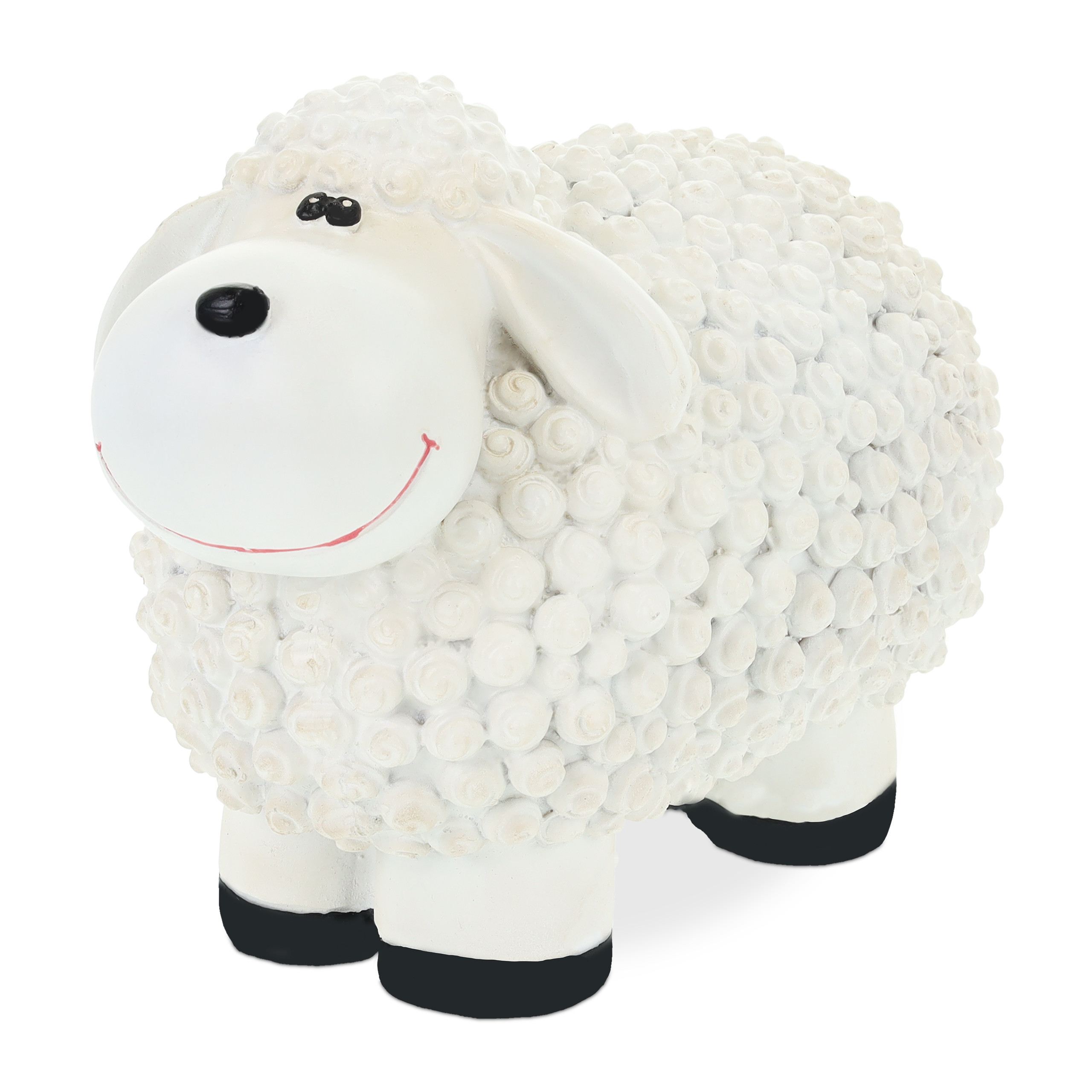 Garden Statue "sheep" In White - (w)21 X (h)16 X (d)12.5 Cm