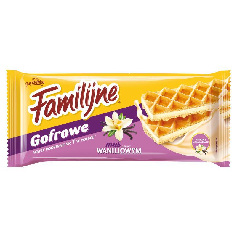 Family Delicious Waffles With A Vanilla Flavor 130 G