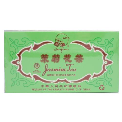 sunflower loose green tea with jasmine flowers 113g