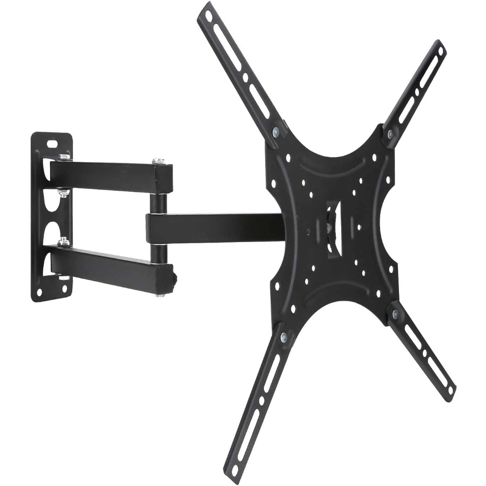 Universal Tv Wall Frame, With Rotating And Design, Suitable For Most 14-55 Inch Flat Curved Tvs And Displays, Sturdy Carbon Steel Structure