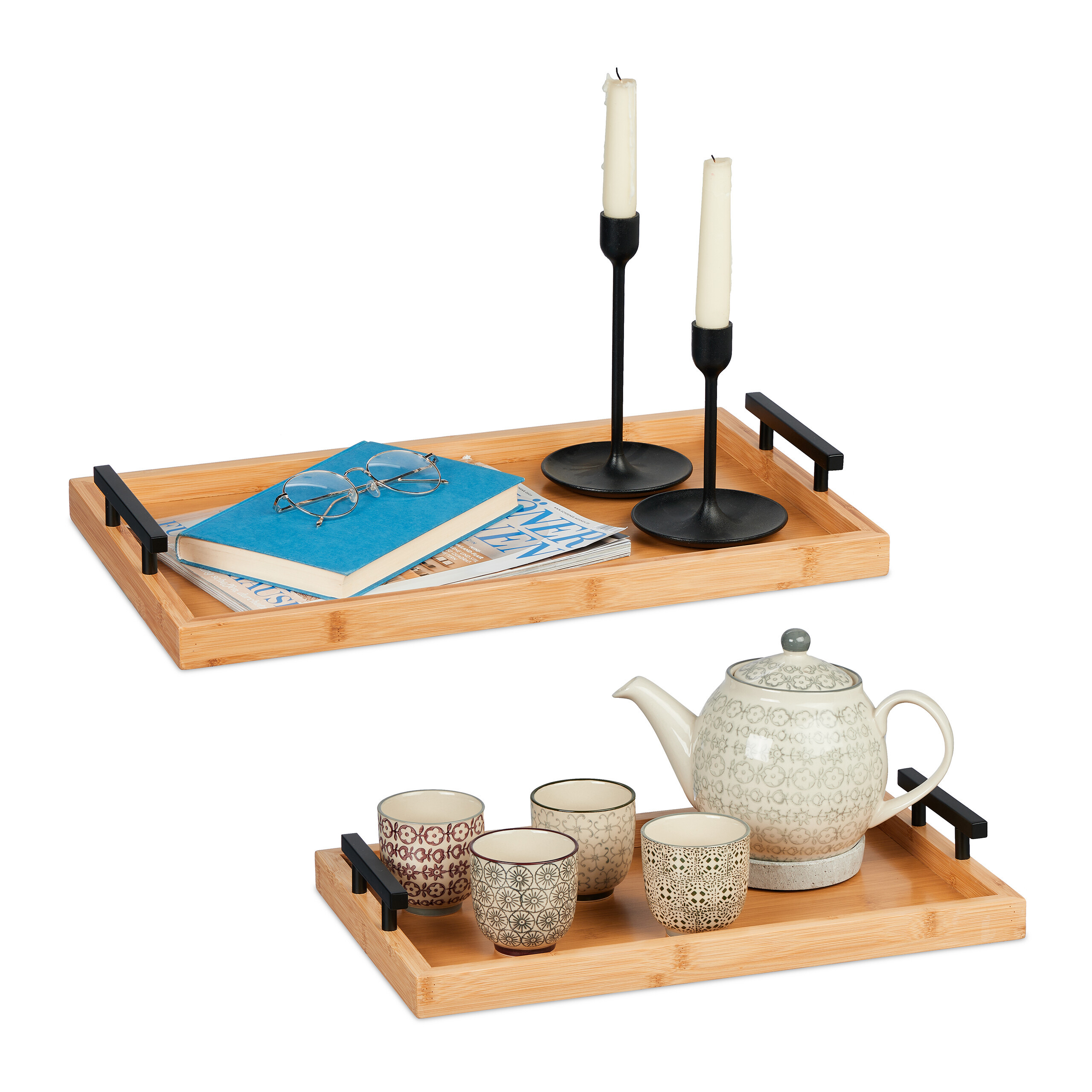 2pcs Tablet Set In Natural