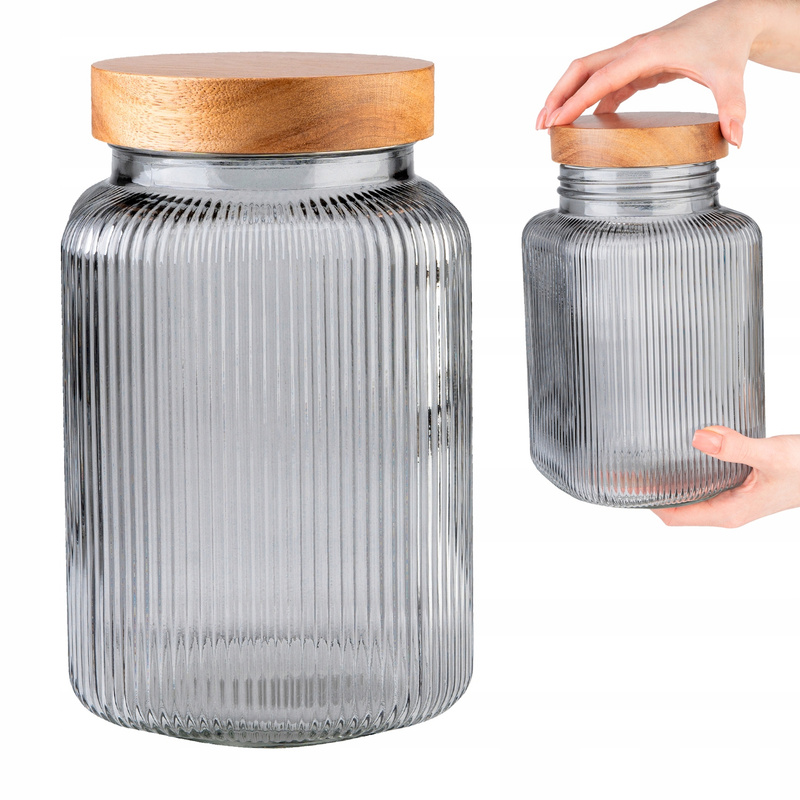 Container, A 3l With A Screw For Storage