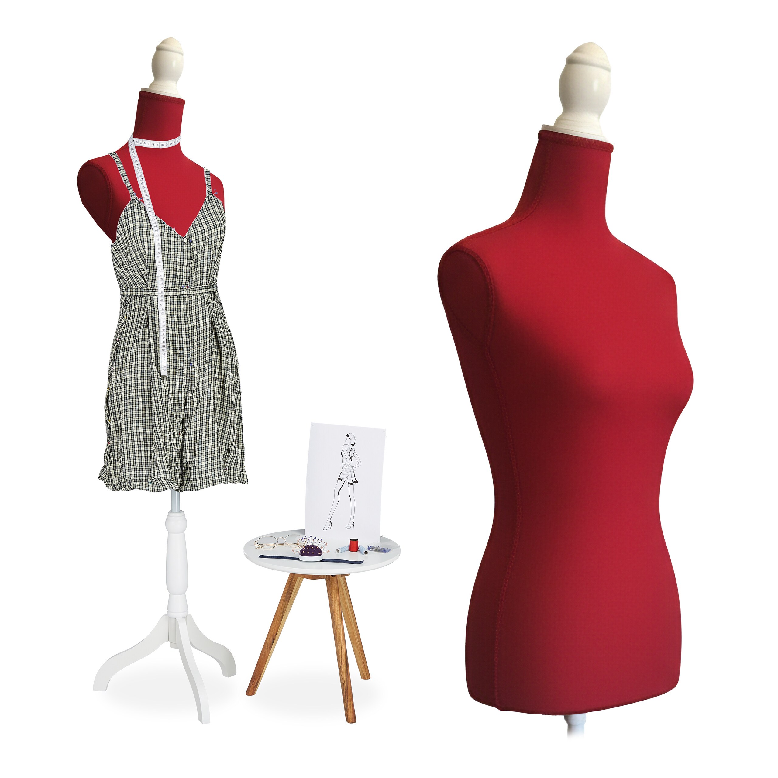 Red Sewing Doll