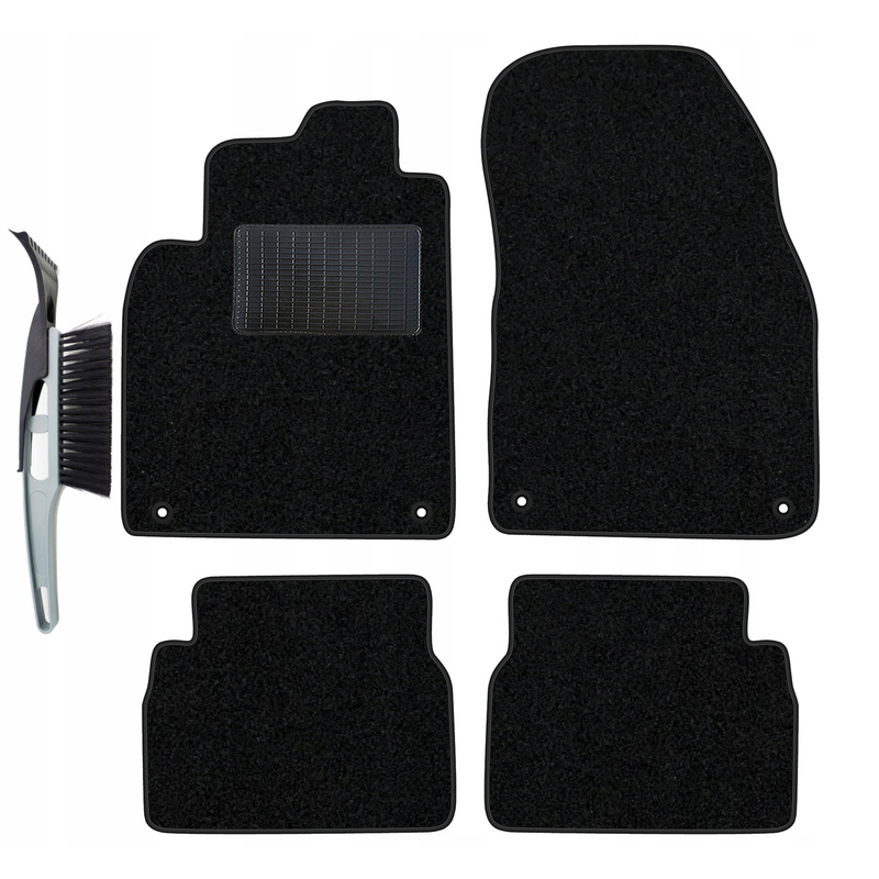 Image of Velour Floor Mats Complete Set Fitting 9-3 Ii 2002-2011