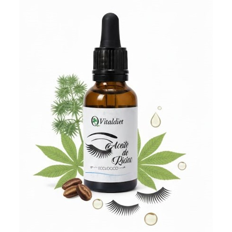 Vitaldiet 5 X Aceite Ricino Eco 30 Ml De Aceite - Imagen 2