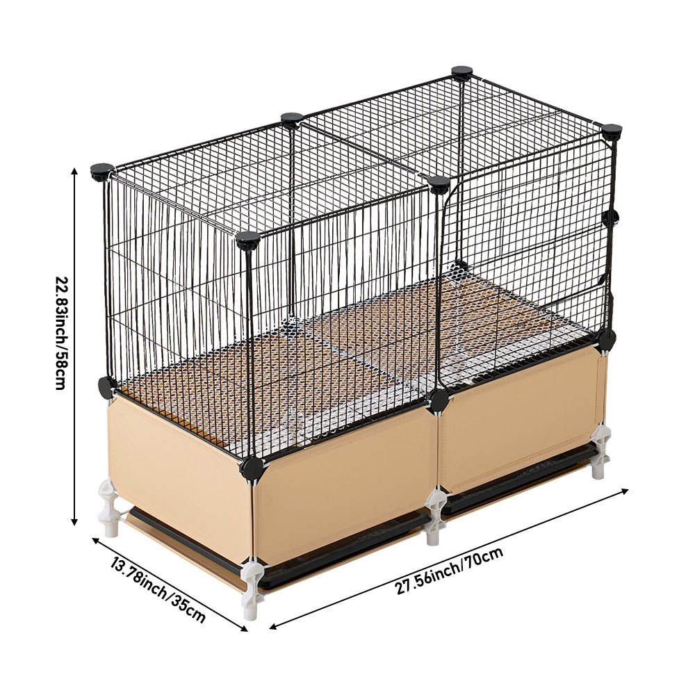 DIY Metal Chicken Cage Coop for Rabbits and Poultry