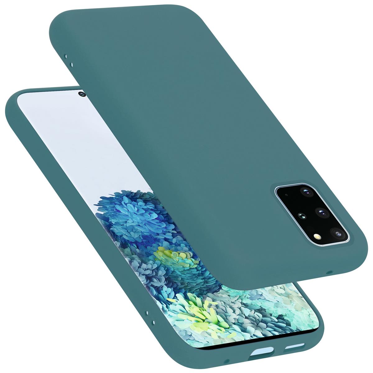 Image of Compatible Case For Galaxy S20 Plus Protective Case Made Of Flexible Tpu Silicone Back Case Cover Etui Mobile Phone Case, Shockproof, Non-slip, Durable, Easy To Clean, Supports Wireless Charging