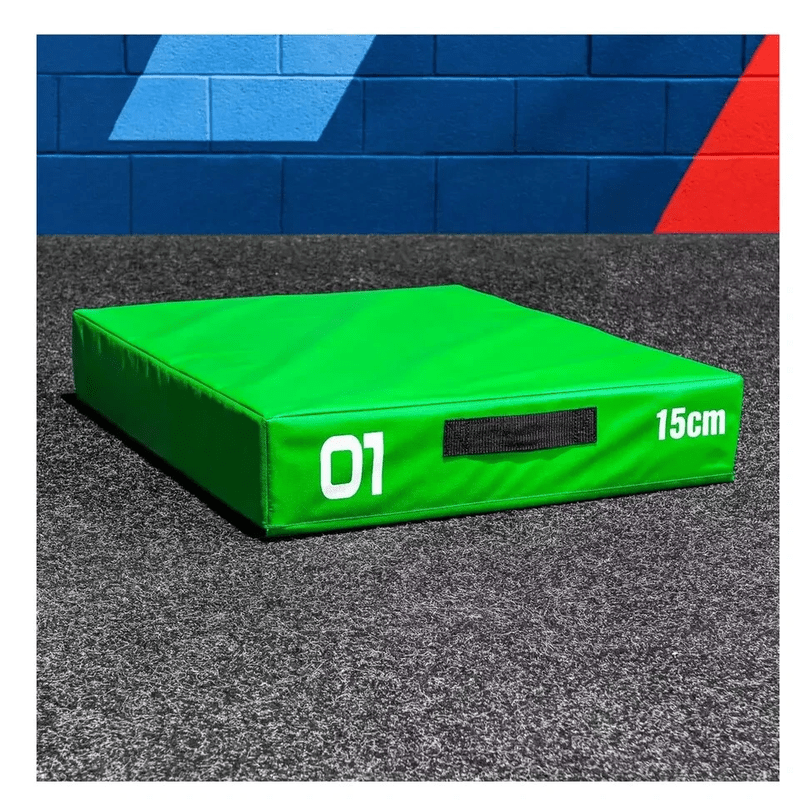 Soft Foam Plyo Jump Box Set, Stackable High Density Foam Jumping Box for Gym Fitness Training