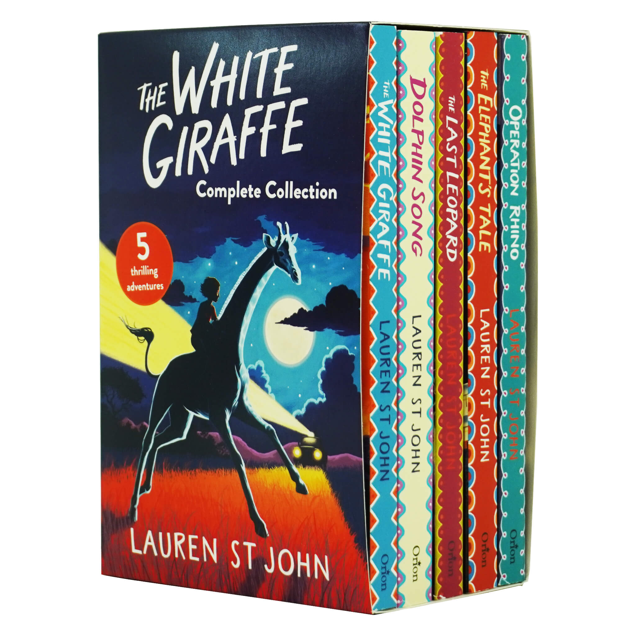 TEMU The White Giraffe Complete Collection 5 Books Box Set By Lauren St John - Ages 9-11 - Paperback