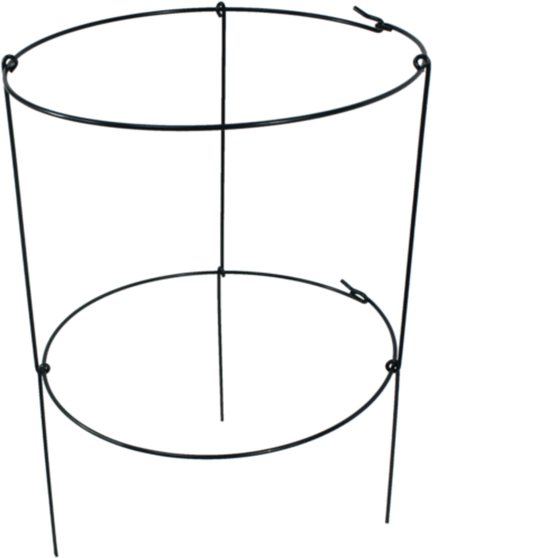 Round Plant Support, 90 Cm, Green