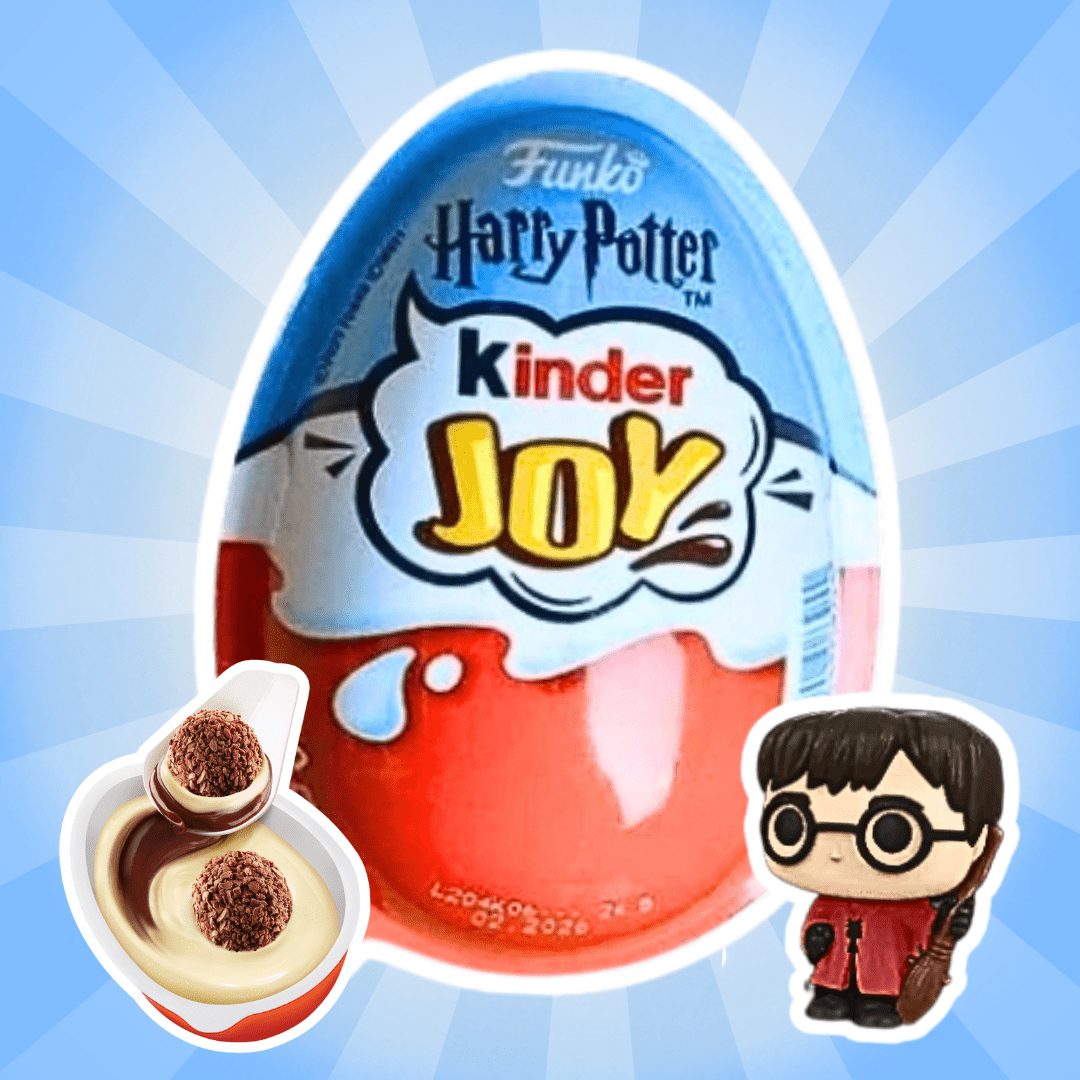 Image of 1x Kinder Joy Harry Potter Surprise Egg With Milk Cream & Cocoa 20g