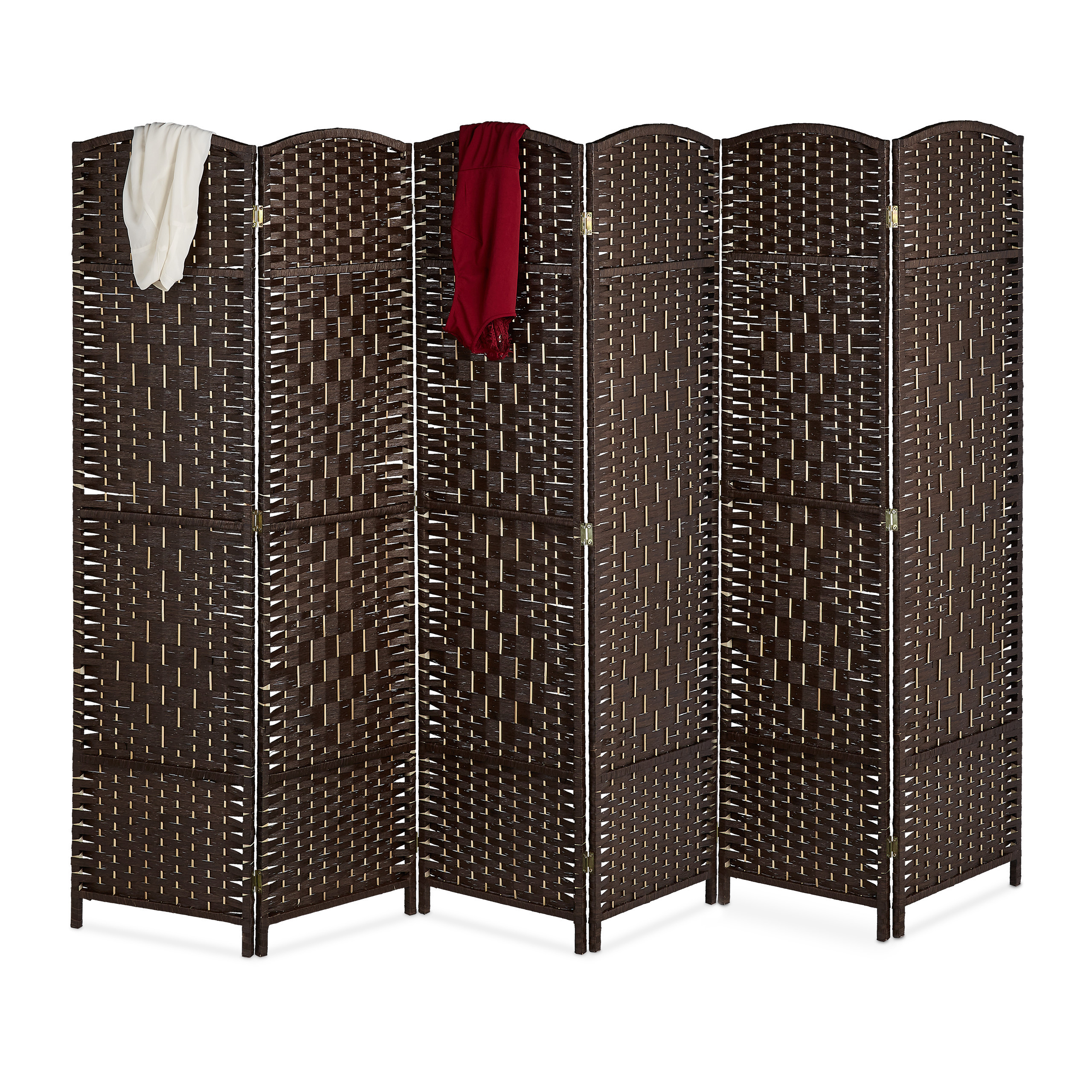 Paravent In Braun - (b)240 X (h)170 Cm