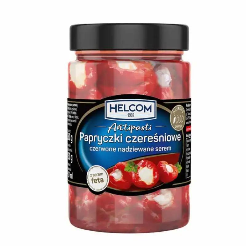 Helcom Antipasti Cherry Peppers Stuffed With Cheese 327 Ml