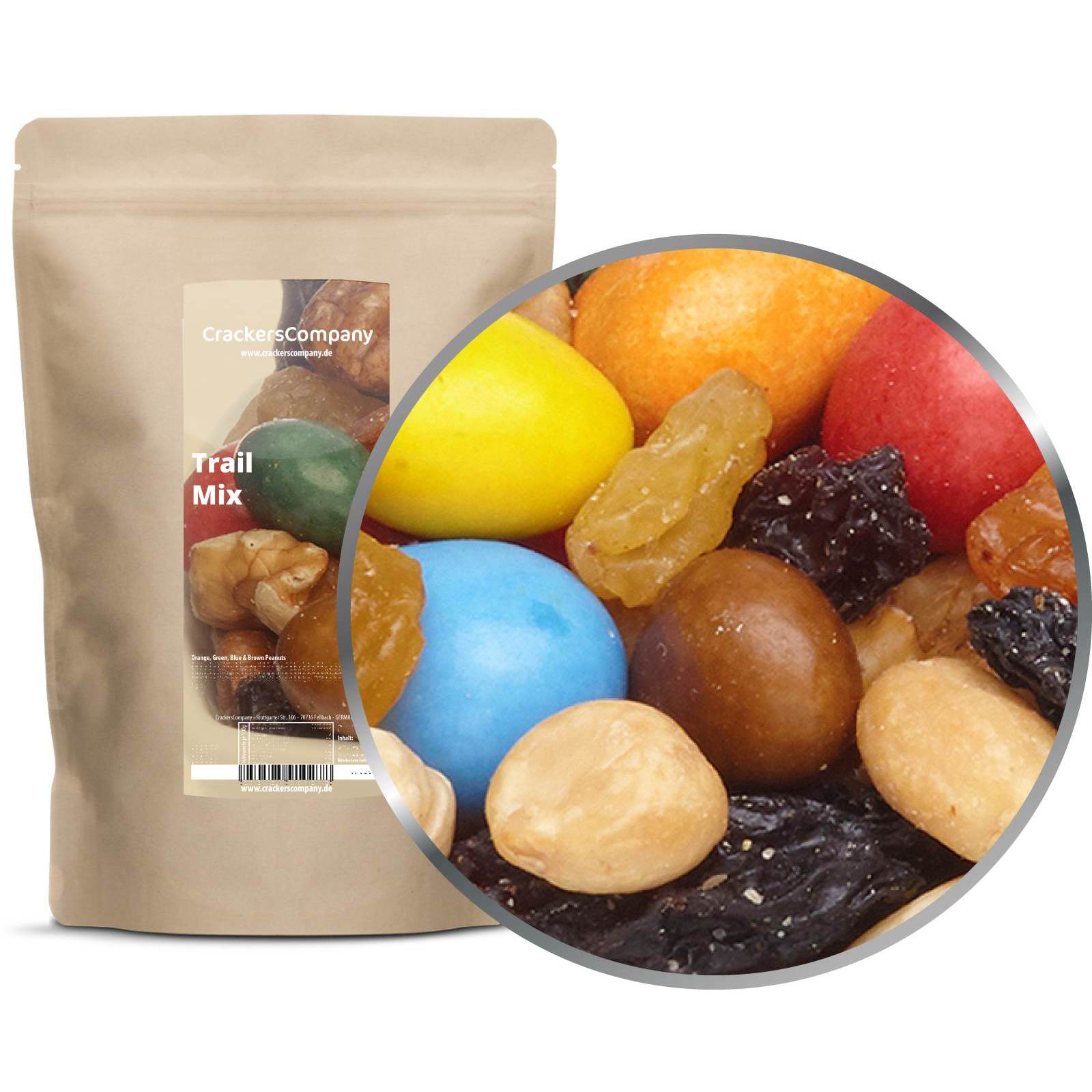 Trail Mix – Nut Mix With Dried Fruits & Chocolate – By Crackerscompany