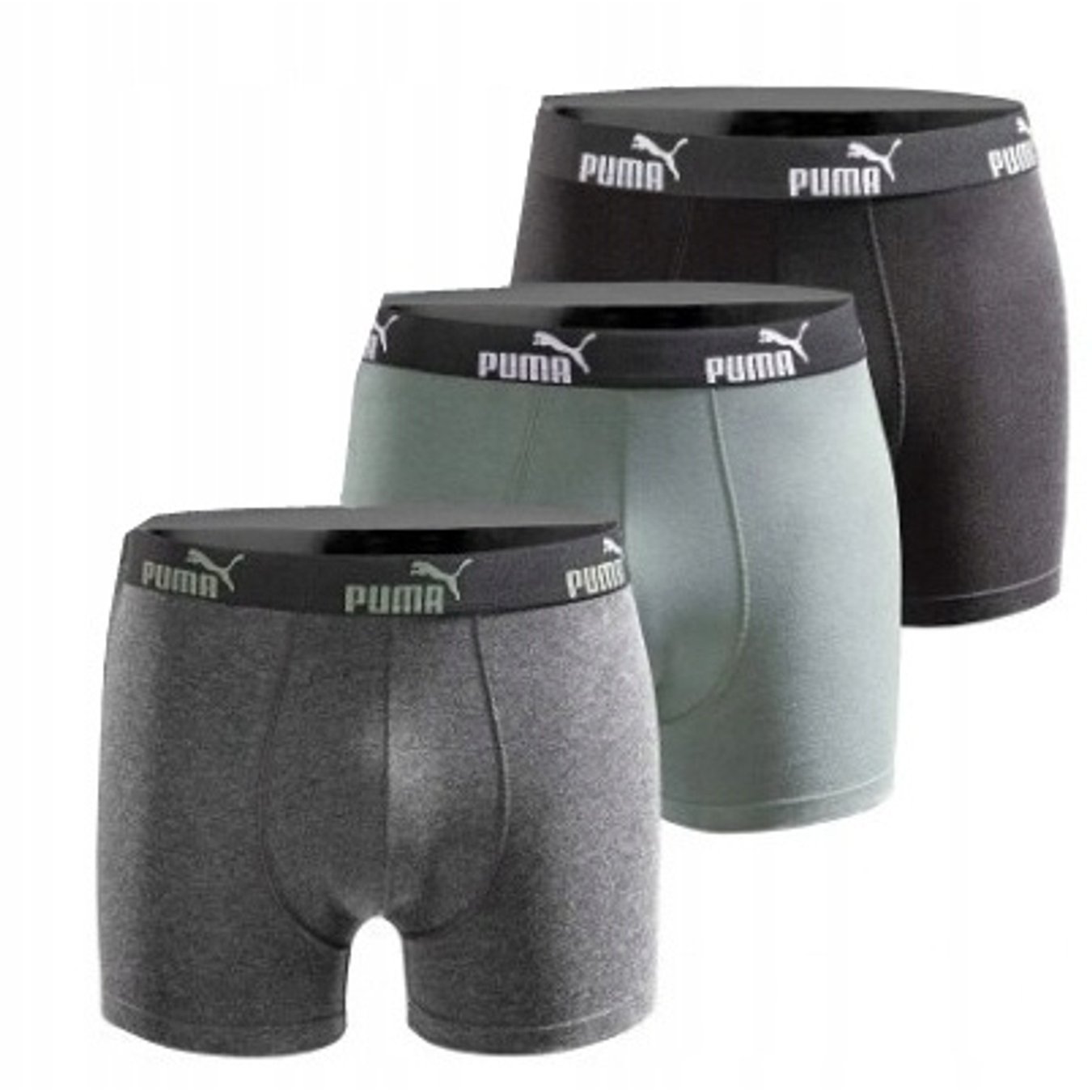 Everyday Men's Boxer Briefs 3 Pairs 3 Pack S