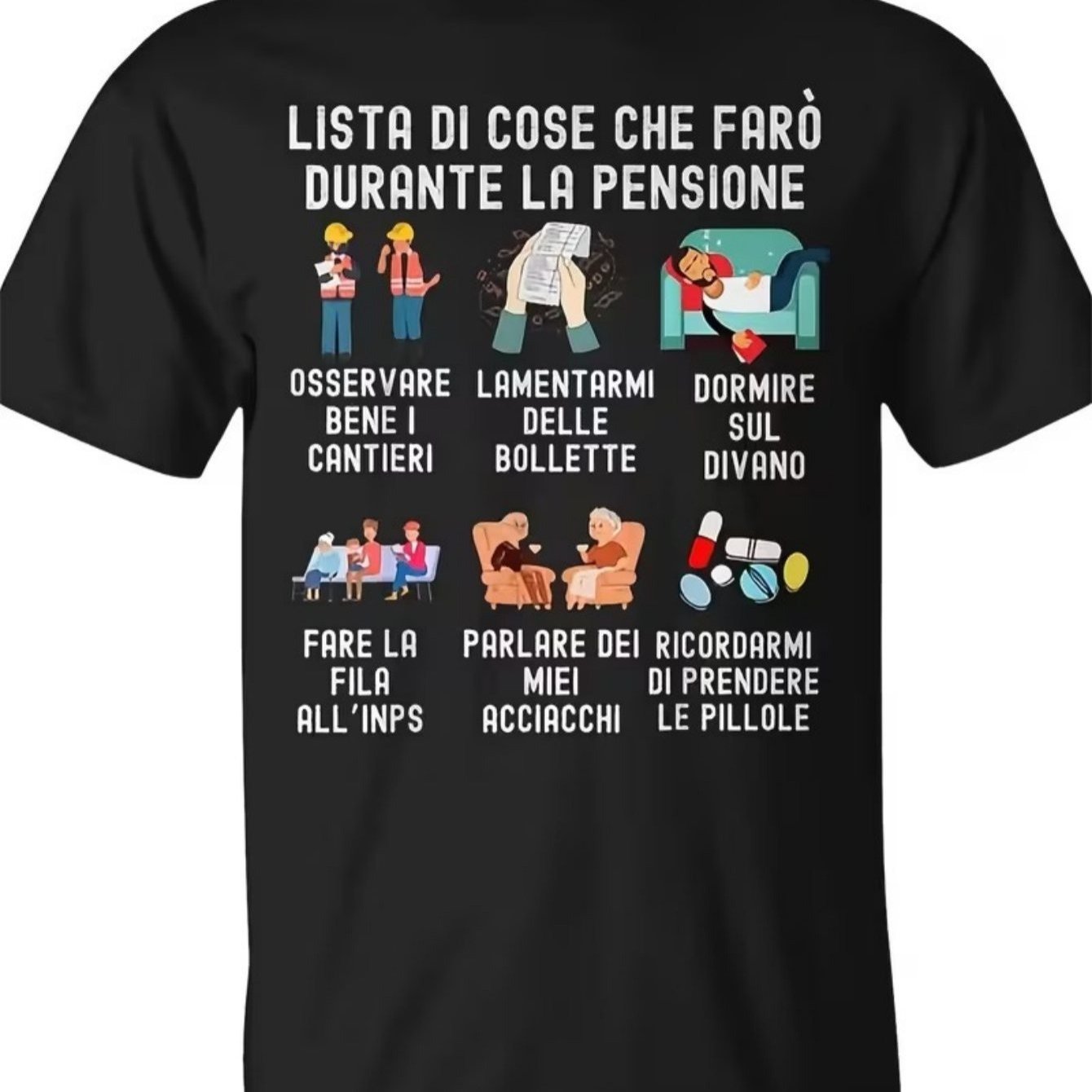 TEMU Humorous T-shirt For Men And Women With A Funny , Round Neckline And Short Sleeves, Regular Fit, Comfortable For , Perfect Gift For Retirement.