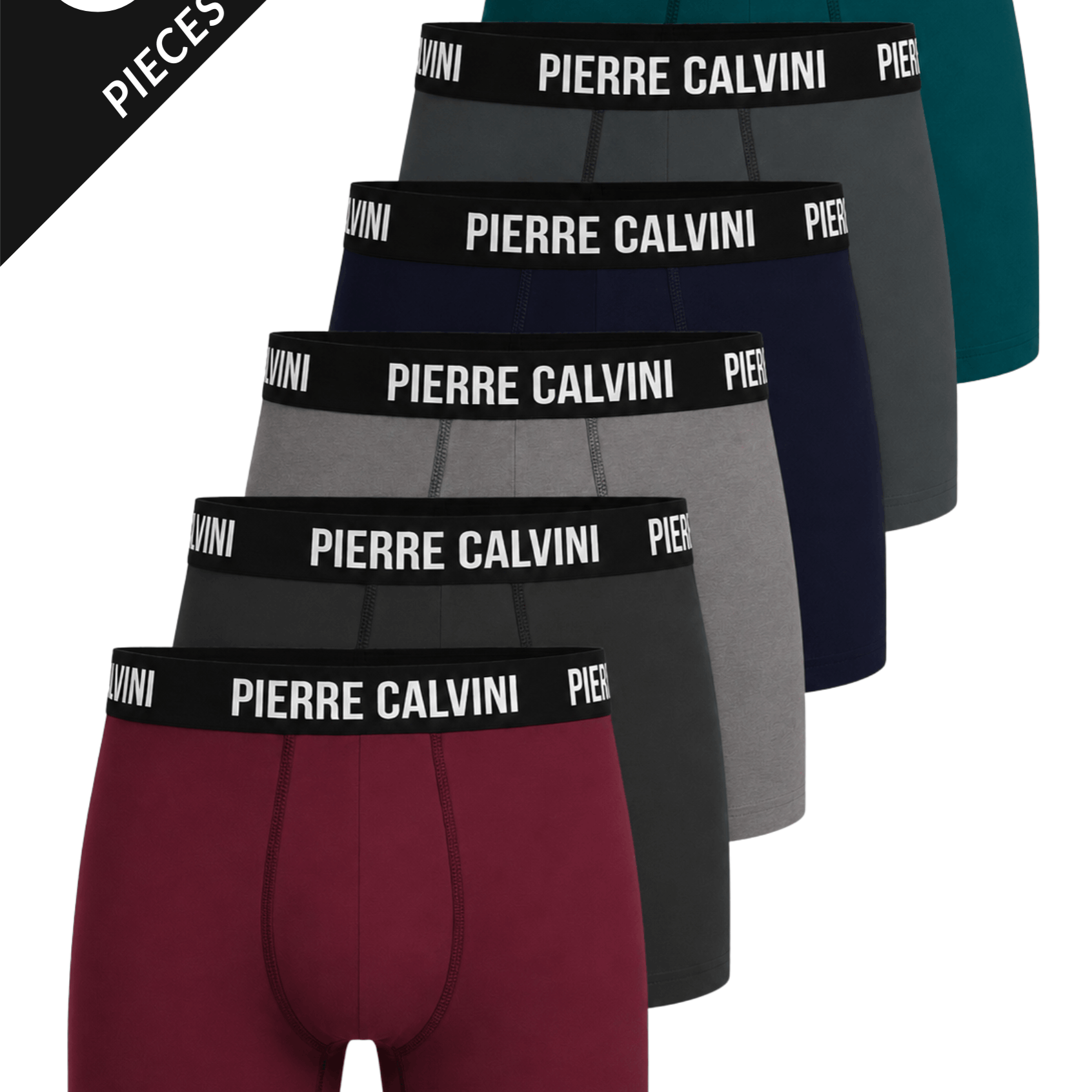 TEMU 6 Pack Mens Boxer Shorts – Soft Breathable Cotton Underwear For Men – Comfortable Hipster Trunks With Stretch Waistband – Lightweight, Tag Free,
