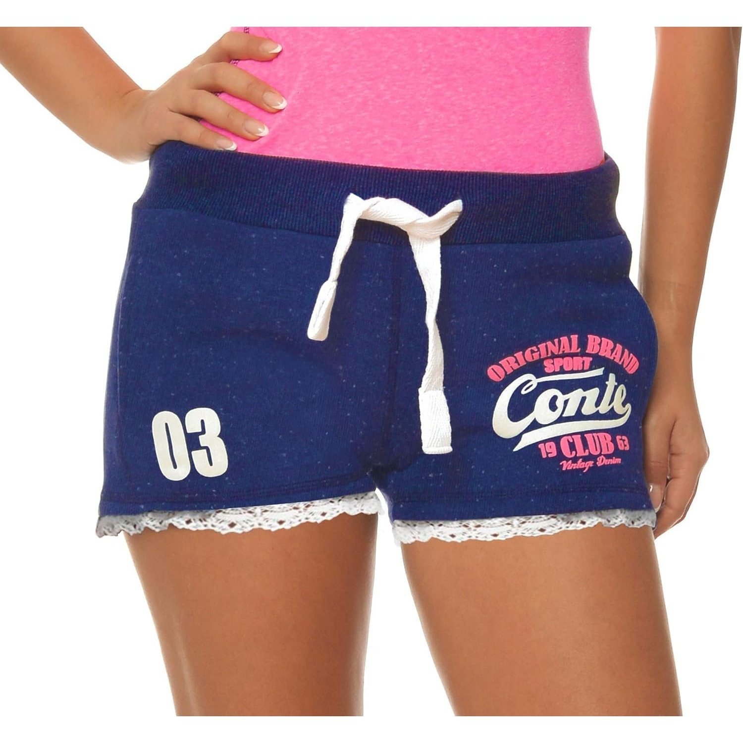 M. Women's Jersey Shorts Basic Shorts / Training Retro Shorts Women's Trousers Jogging Bottoms Sports Trousers Blue Neon Pink White M L Xl