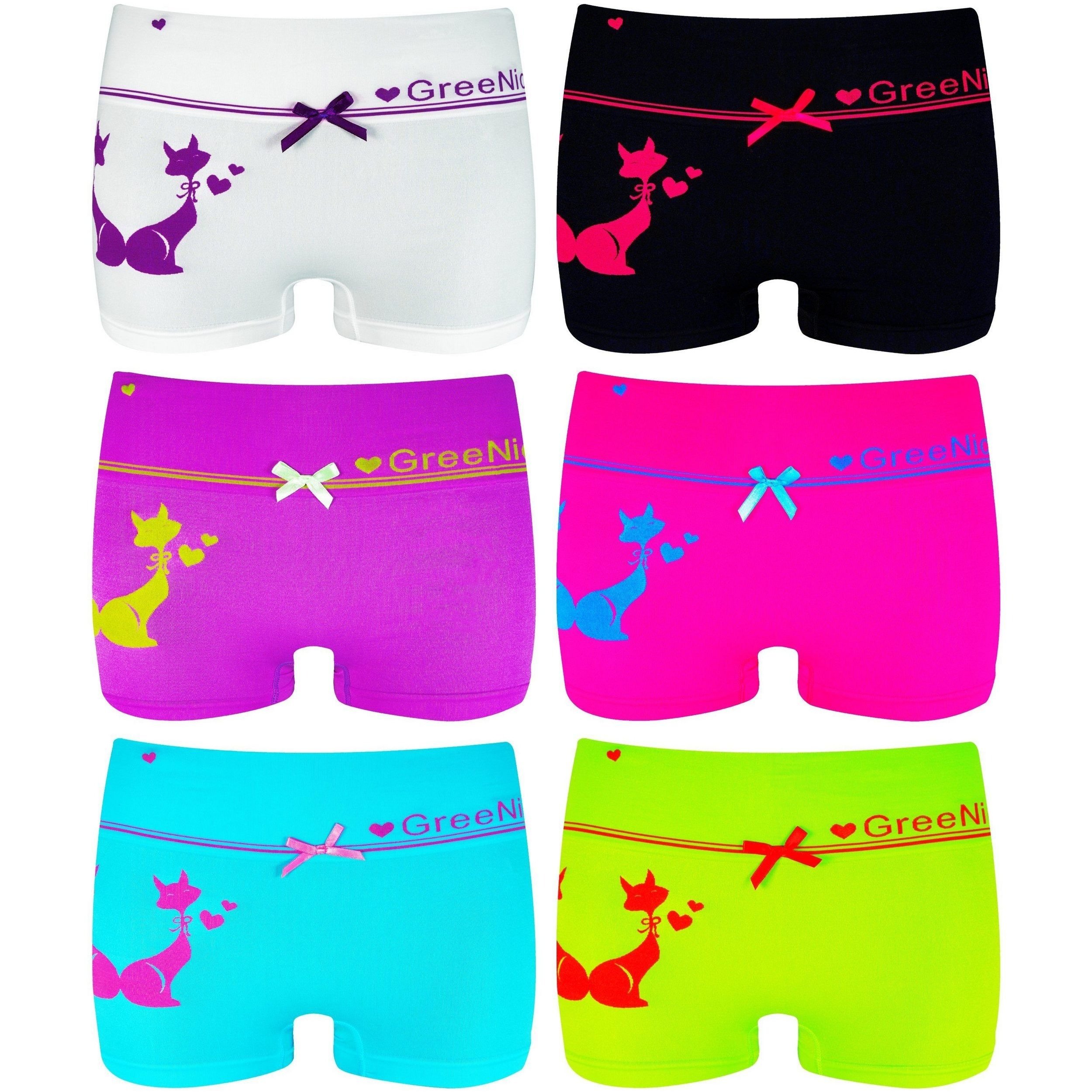 Men's Boxer Shorts 6-pack Microfiber Underpants Underwear Slip