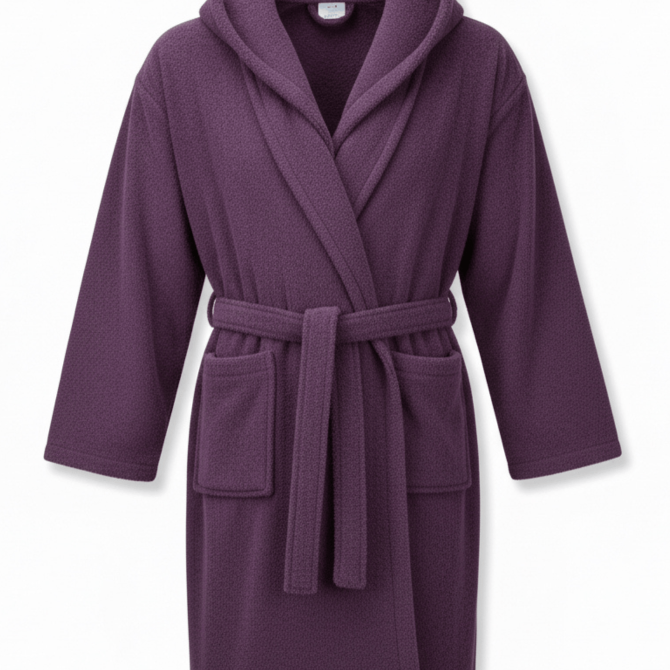 TEMU Luxury 100% Cotton Hooded Bathrobe | Soft Terry Towel Material Premium | That Fits All Absorbent & Comfortable Robe For Robe For Bathroom, Spa &