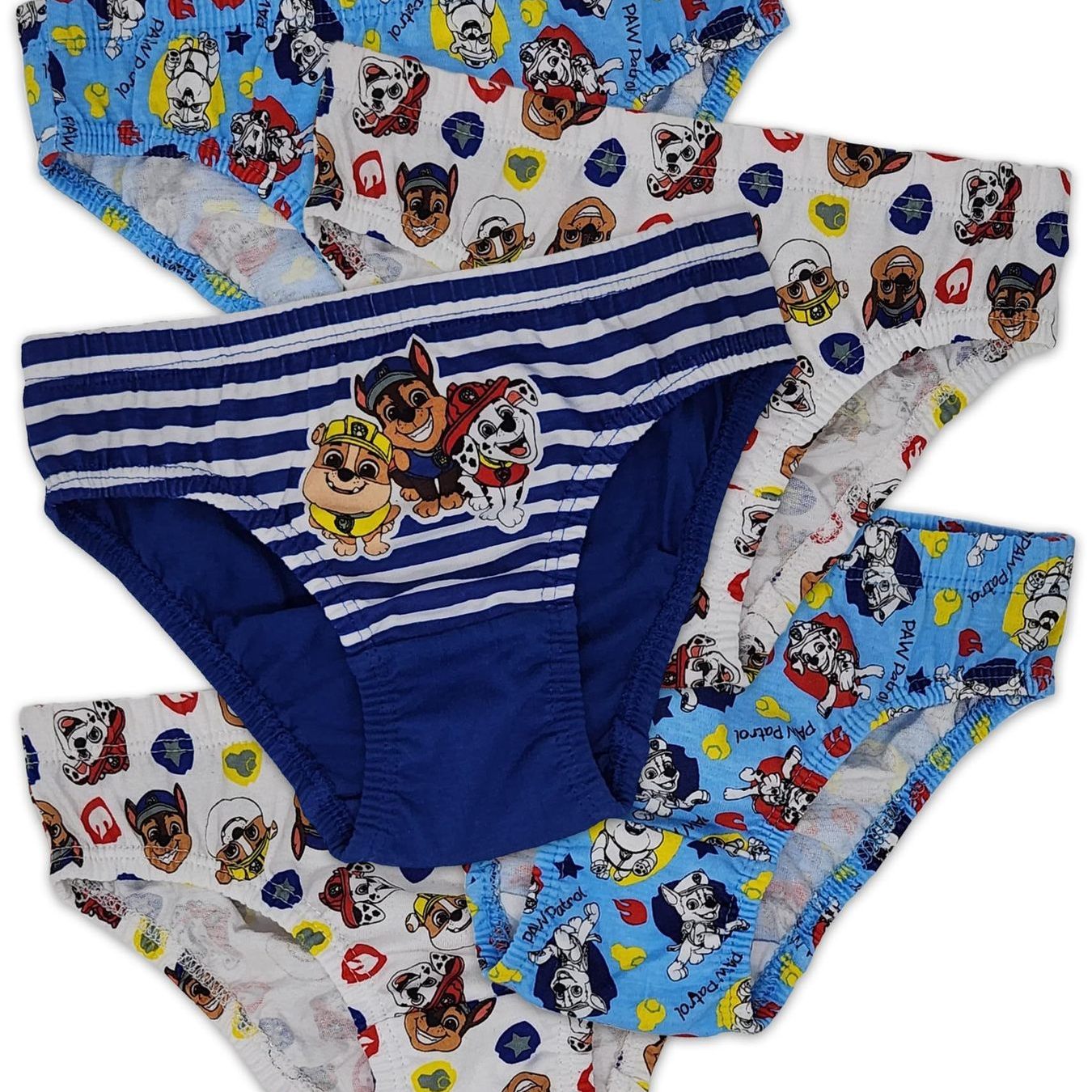 TEMU 5 Pack Boys 100% Cotton Briefs - , & 18m-7y
