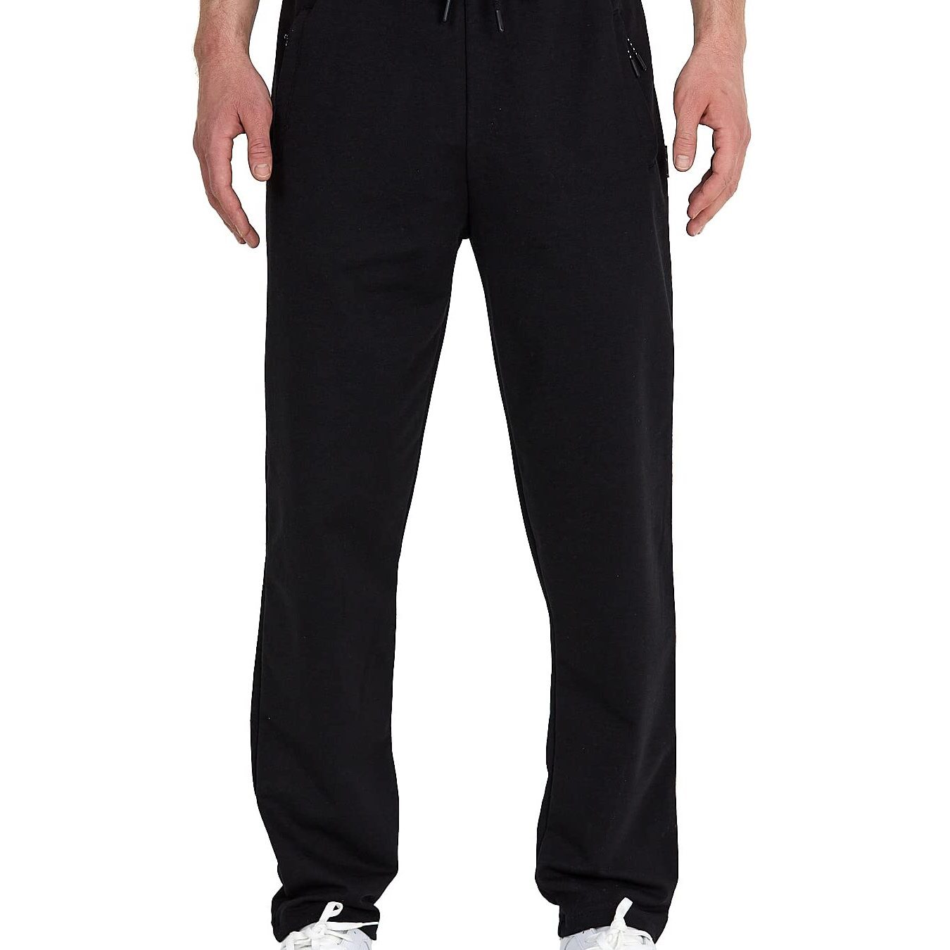 Men's Jogging Pants With Zippered Pockets Cotton Training Pants - Sports Pants Joggers For Men | Boys' Casual Pants