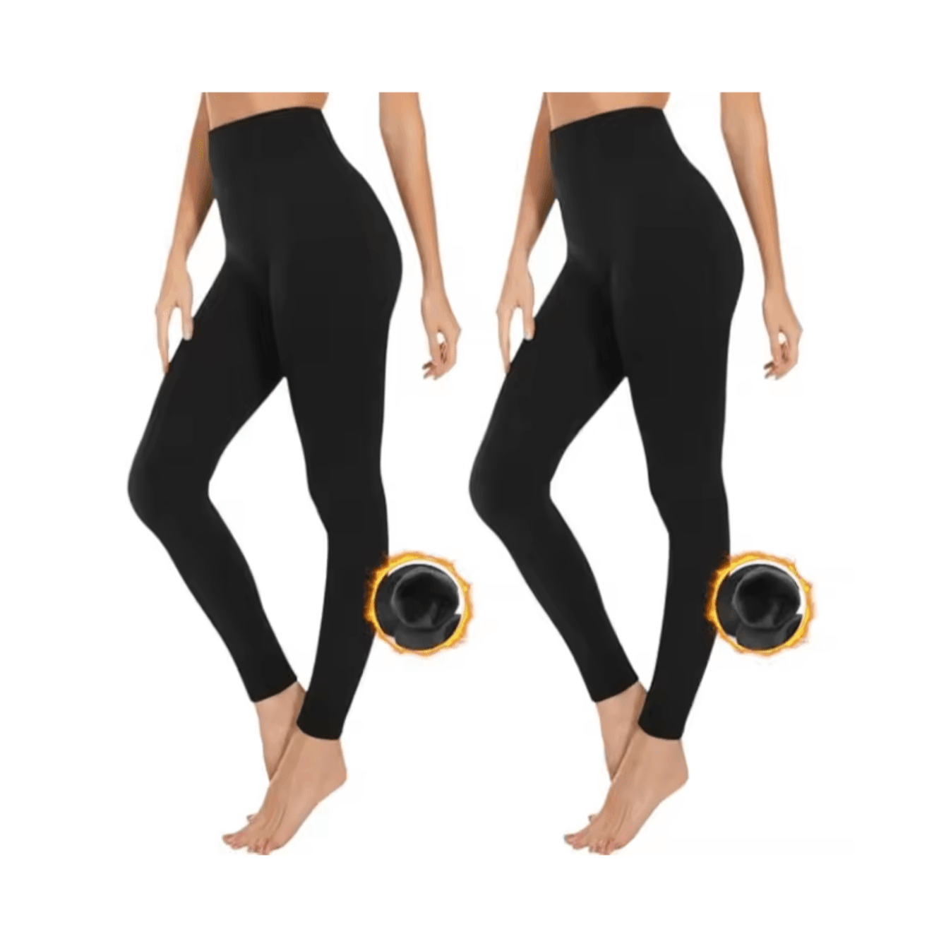 TEMU Pack 2 leggins termicos mujer
