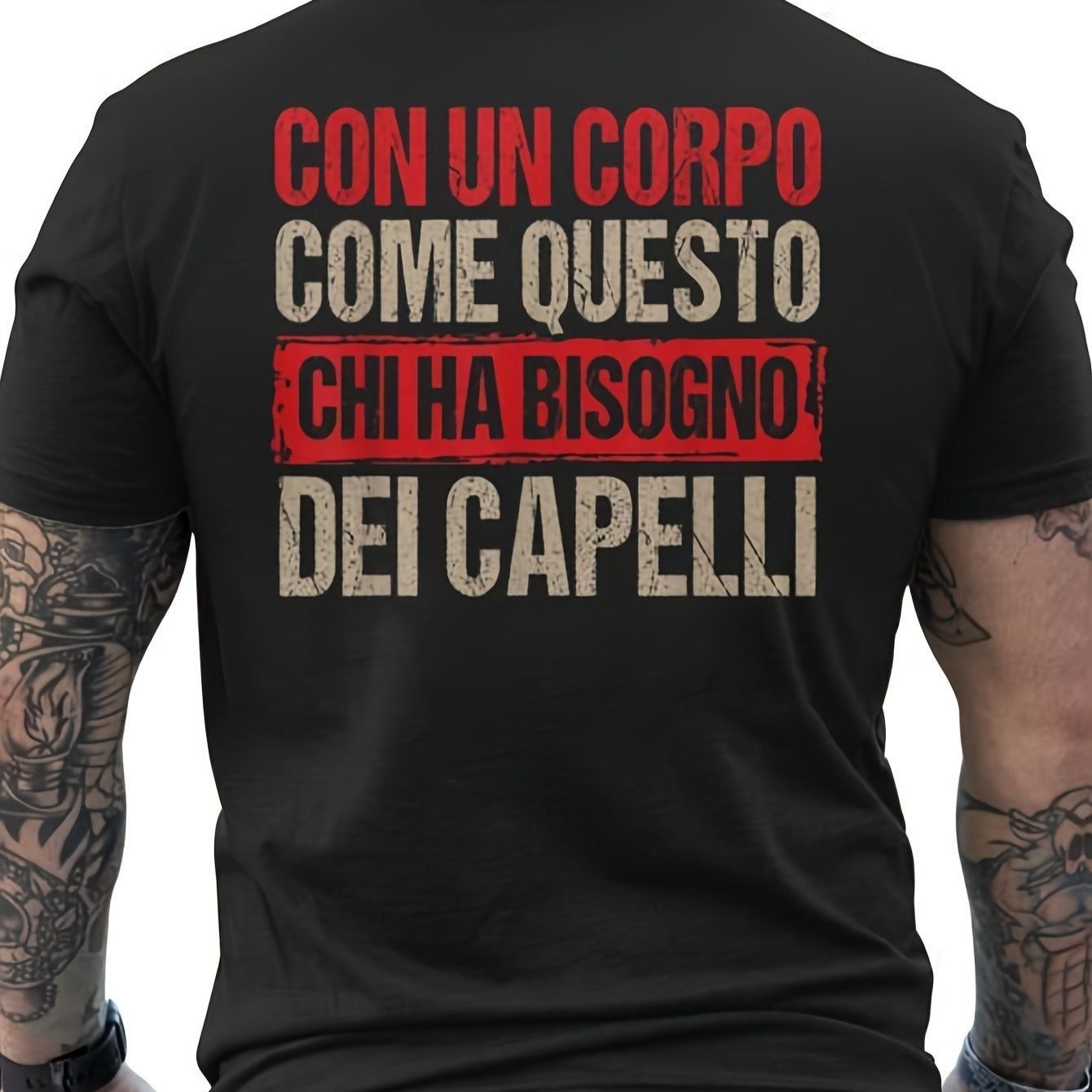 TEMU Maglietta da esclusiva per del Pap� �� Stampa sul retro, regalo per i pap� calvi, stile casual, adatta a