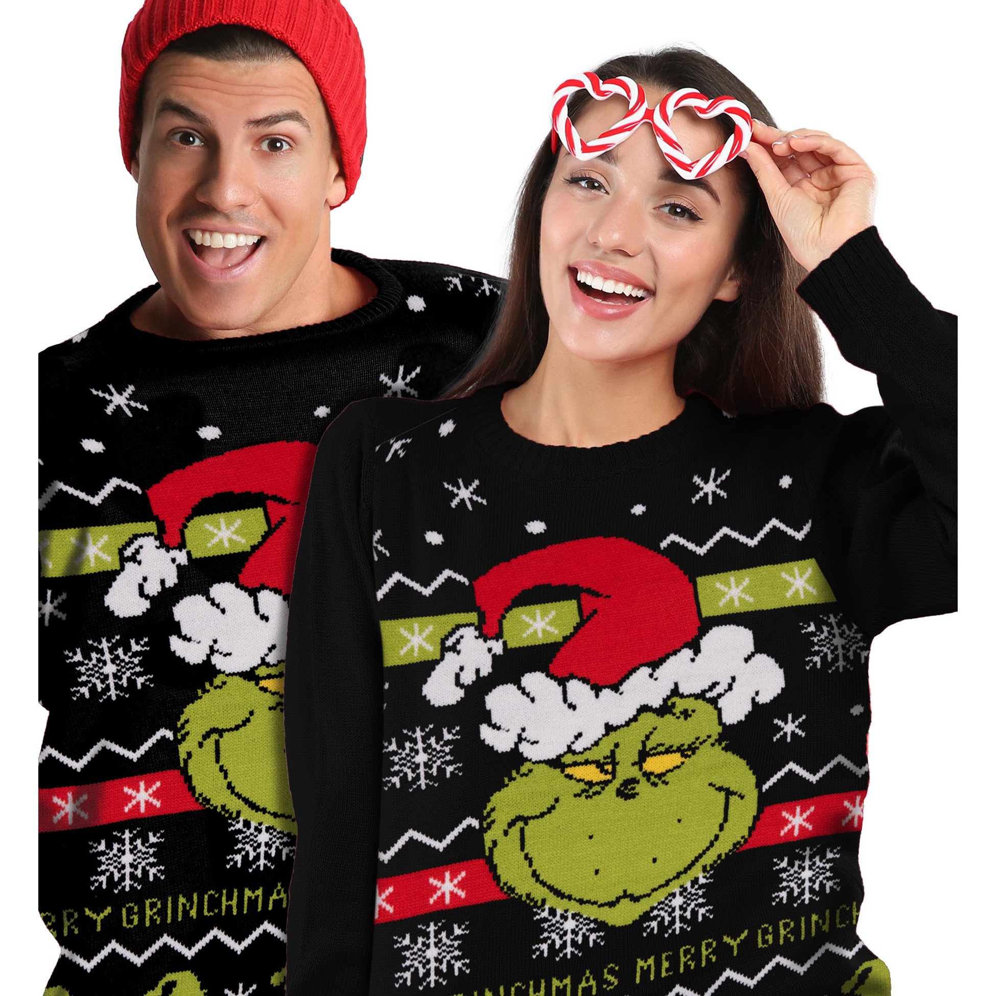 The Christmas Sweater Unisex - Winter Knit Sweatshirt For Black