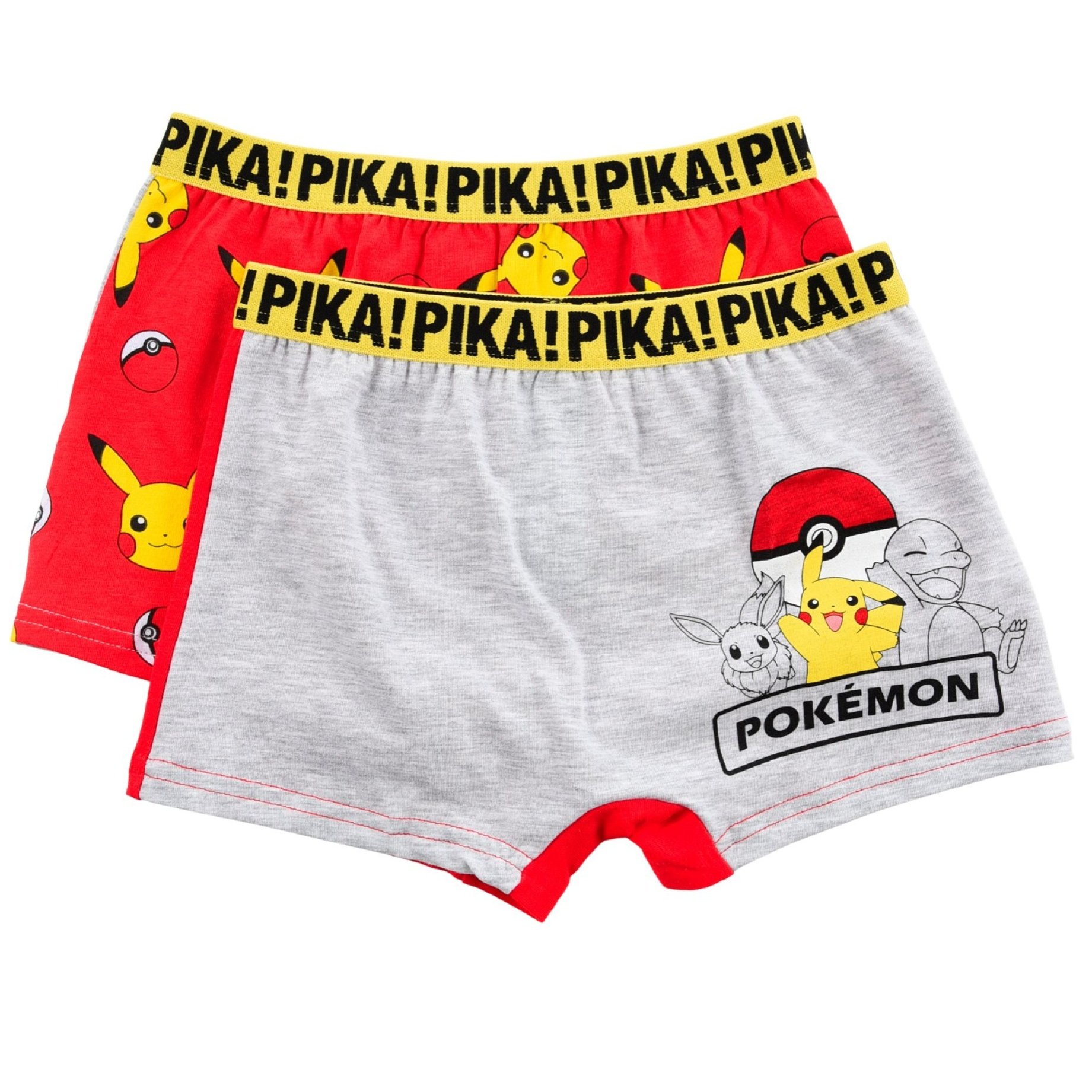 Image of Pikachu Boys' Boxer Briefs 2-pack Underwear Gift
