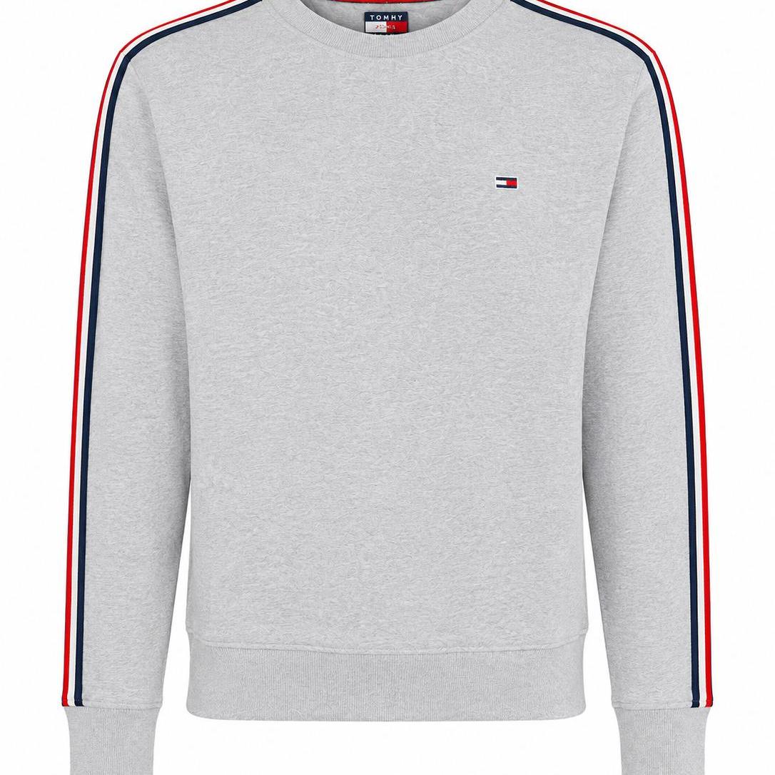 Image of Hilfiger - Men's Jeans Grey Sweatshirt