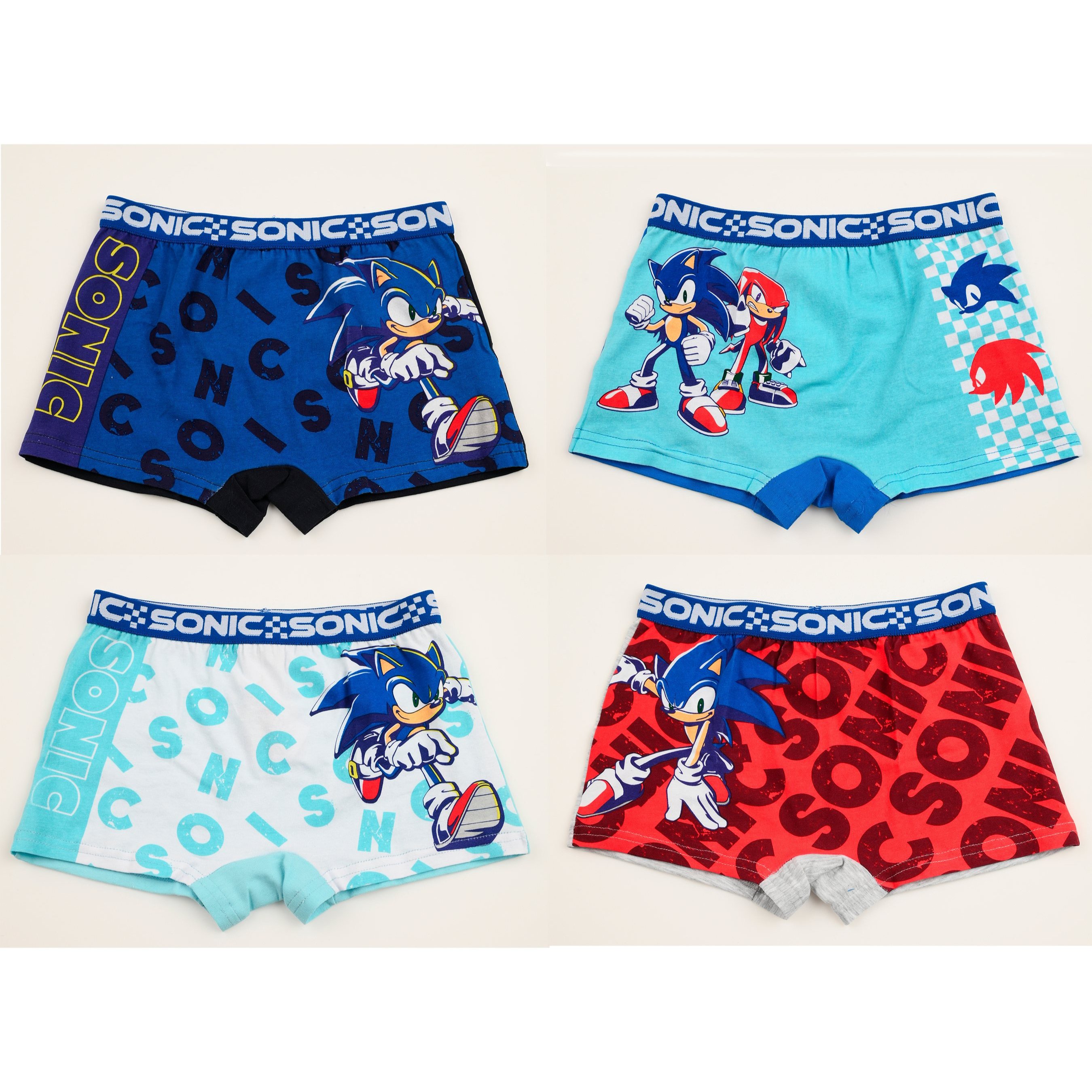 Image of Patterned Cotton Boxer Set/4pcs