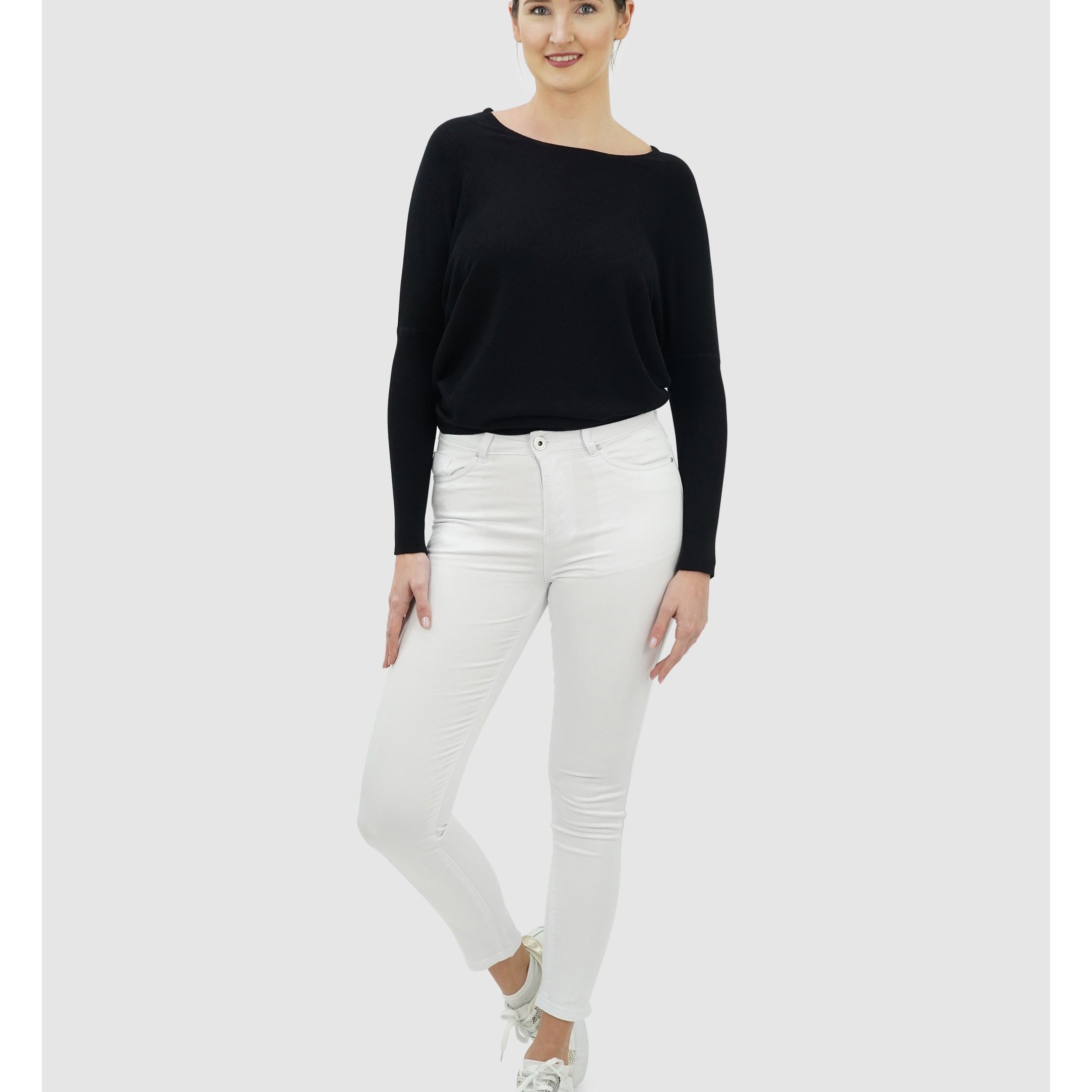White Casual Denim Jeans