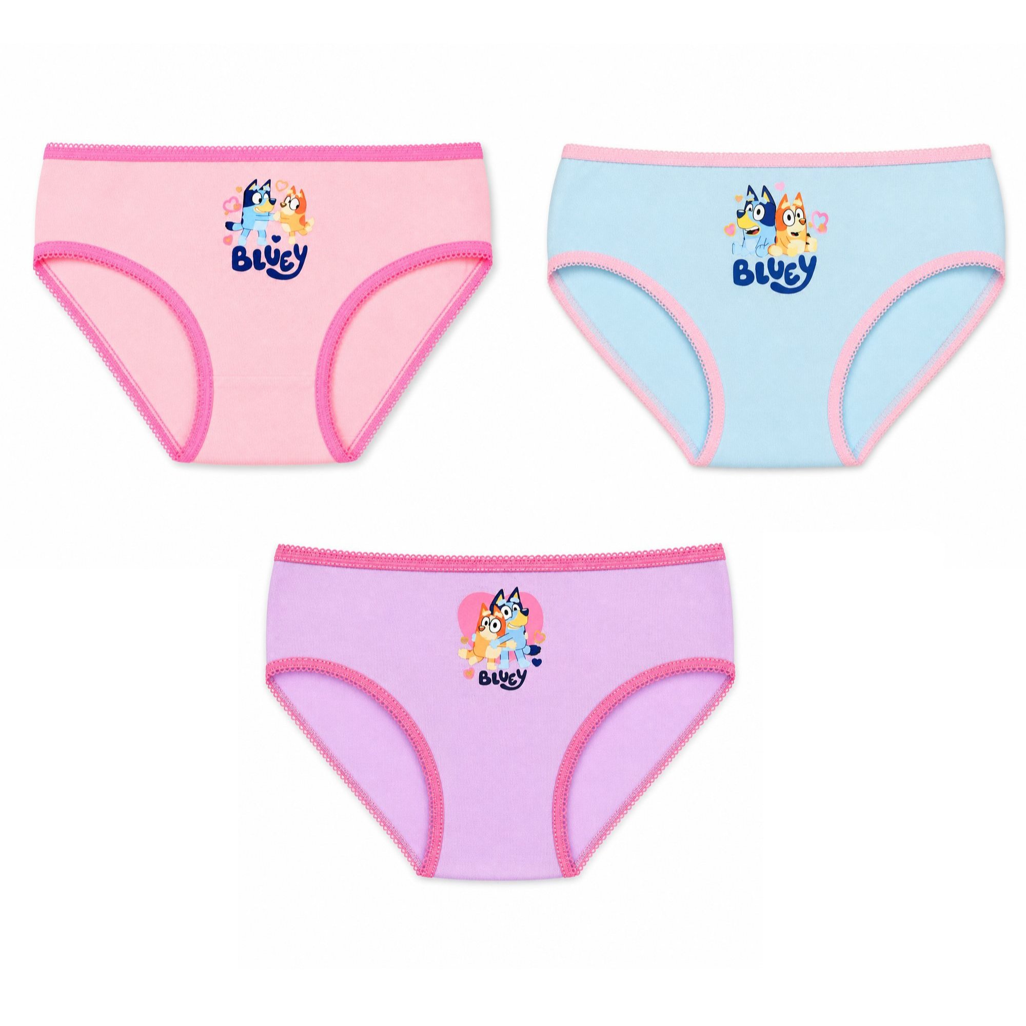 Image of Little Girl's Underwear Set/3pcs Material: : 100%