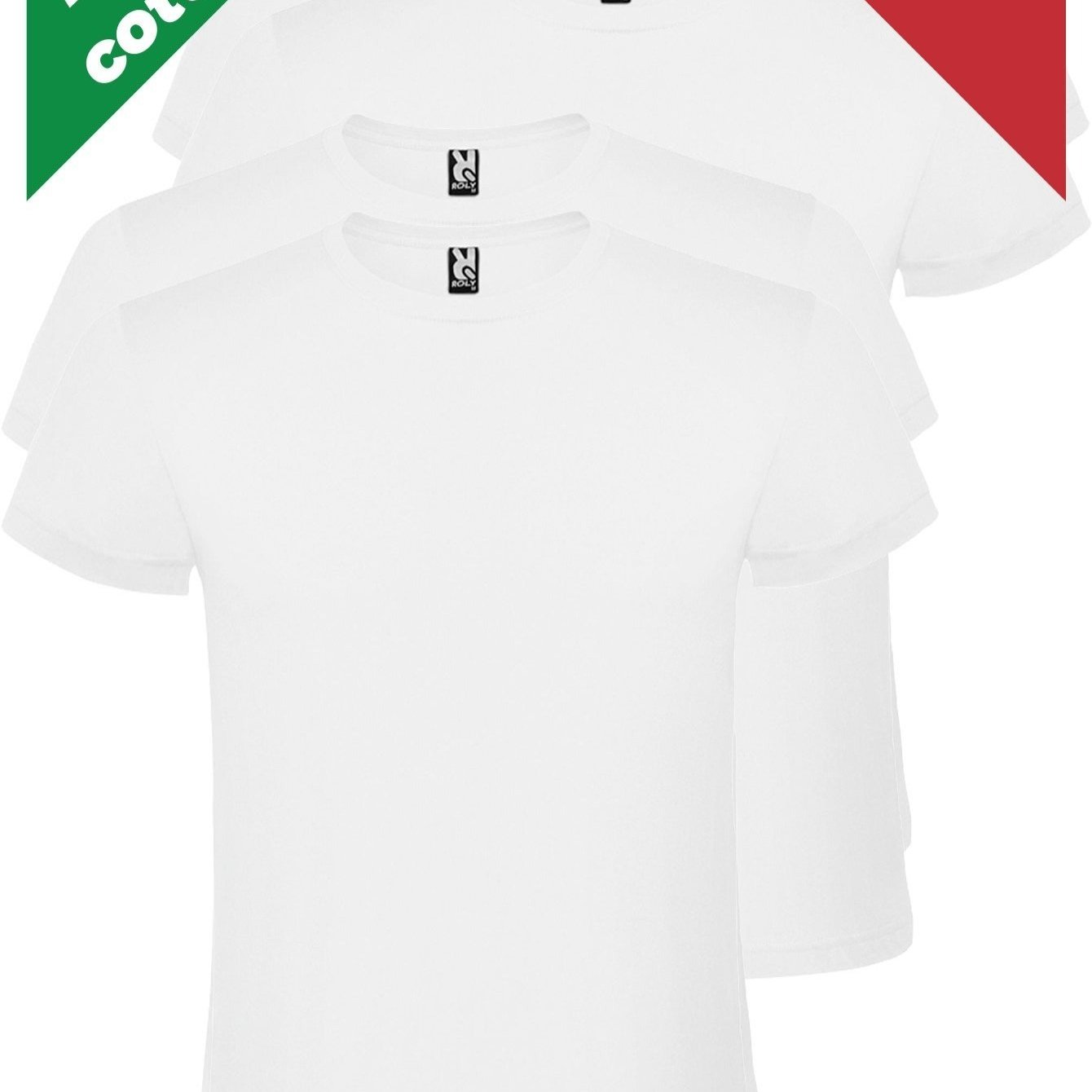 Image of 4pcs Men's T-shirts - Pure Cotton, Soft And Comfortable, Short-sleeved Round-neck Tops, Perfect For Indoor Wear, Outdoor Activities, Daily Casual Wear, Design.