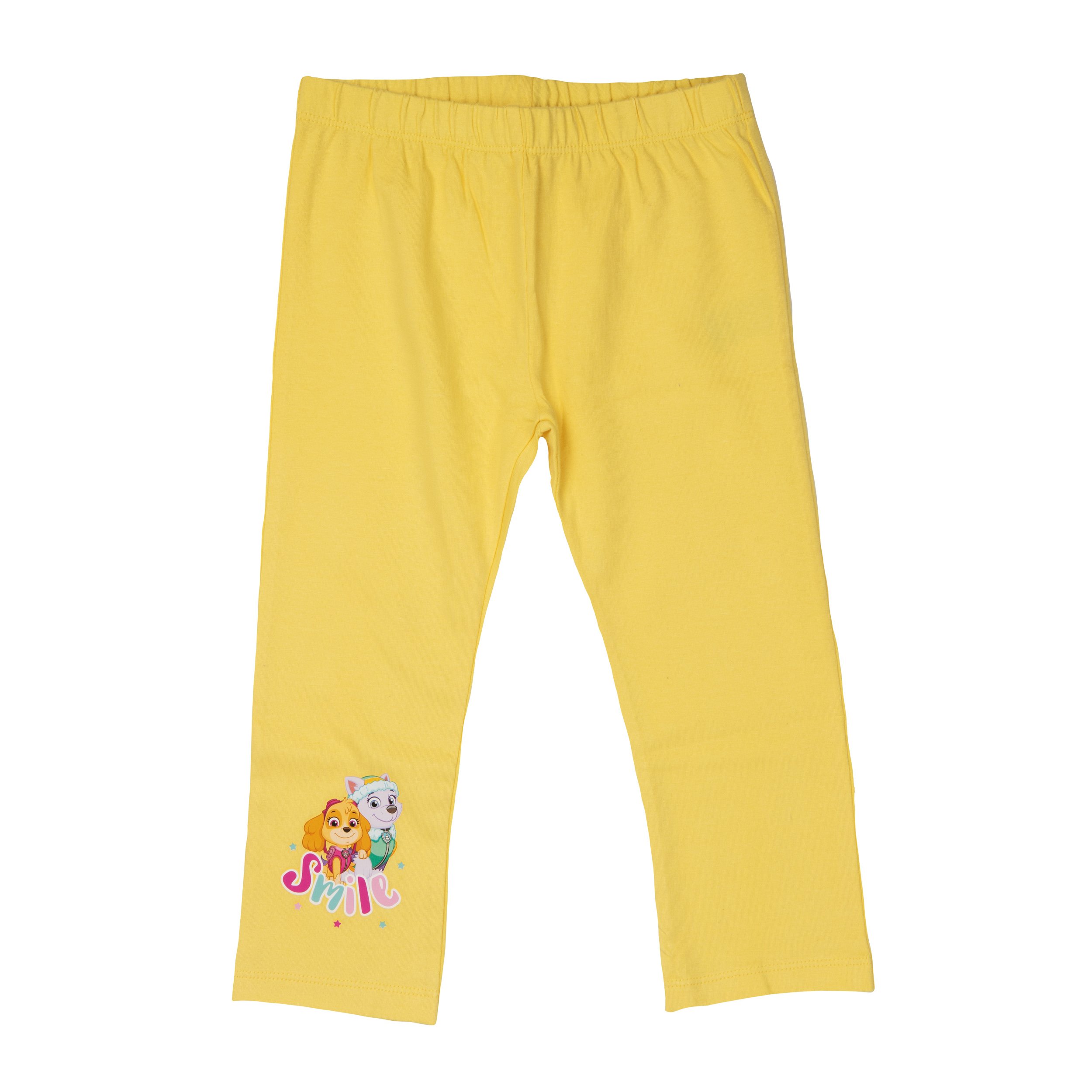 Image of Leggings For Girls Skye & - Smile Kids Leggings Pants Girls Pants Sports Pants Yellow