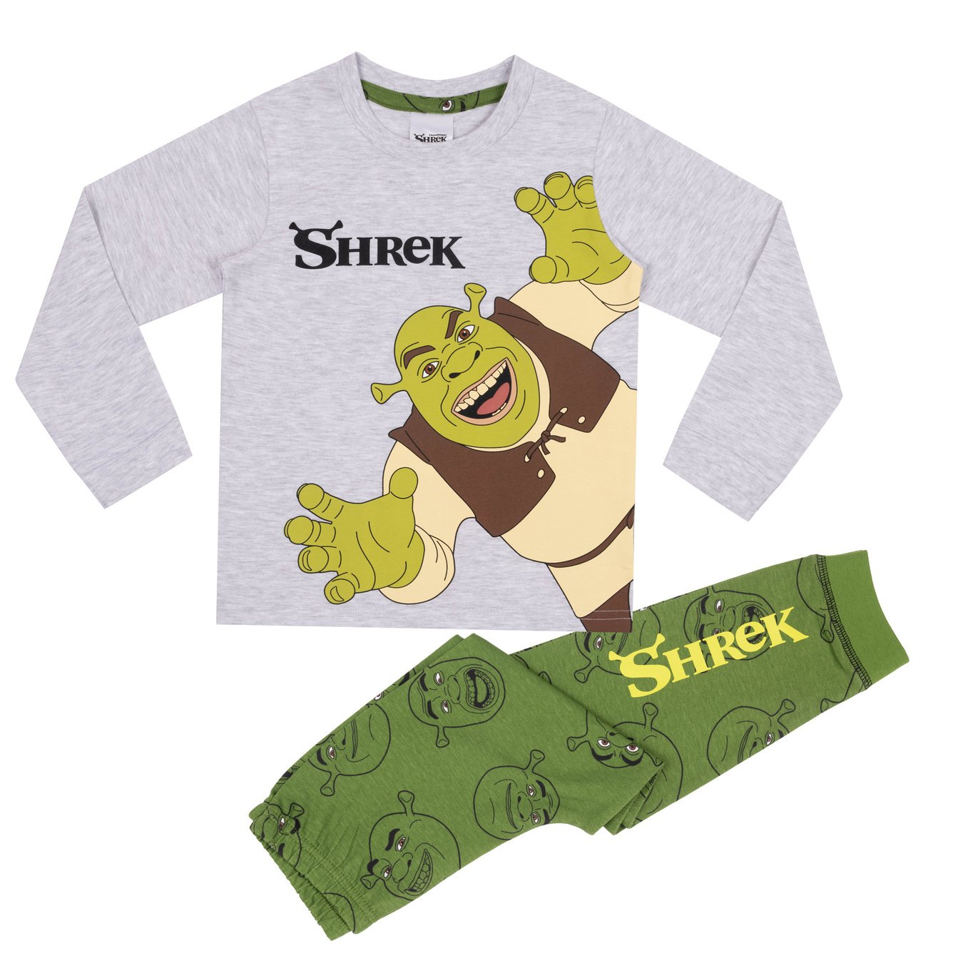 TEMU – Unisex 100% Long Sleeved Pyjama Set, Shrek, Green, Stocking Filler Xmas Gift TEMU – Unisex 100% Long Sleeved Pyjama Set, Shrek, Green, Stocking Filler Xmas Gift