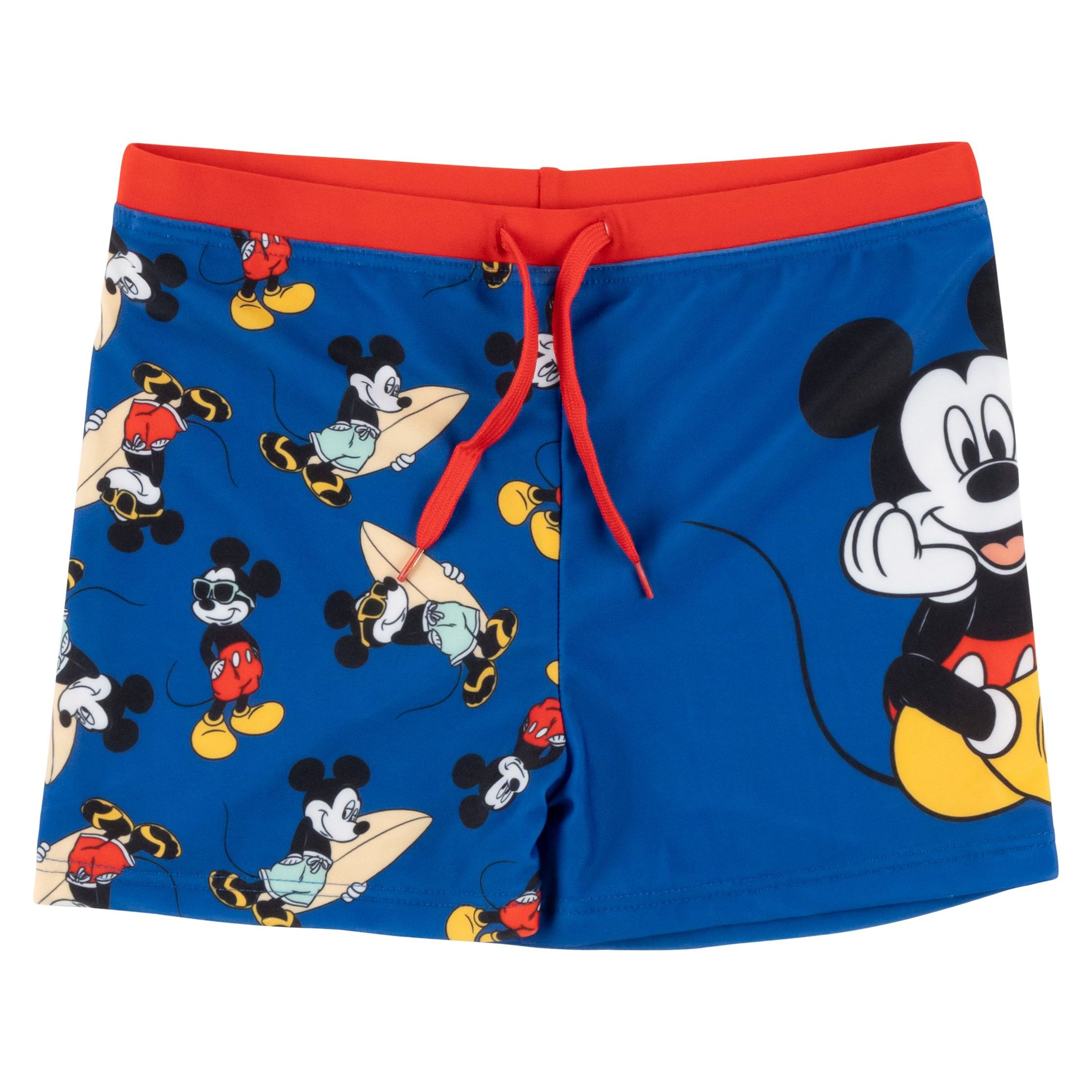 Image of Mouse Swim Trunks For Boys - Children's Swimwear Swim Dress Pants Blue