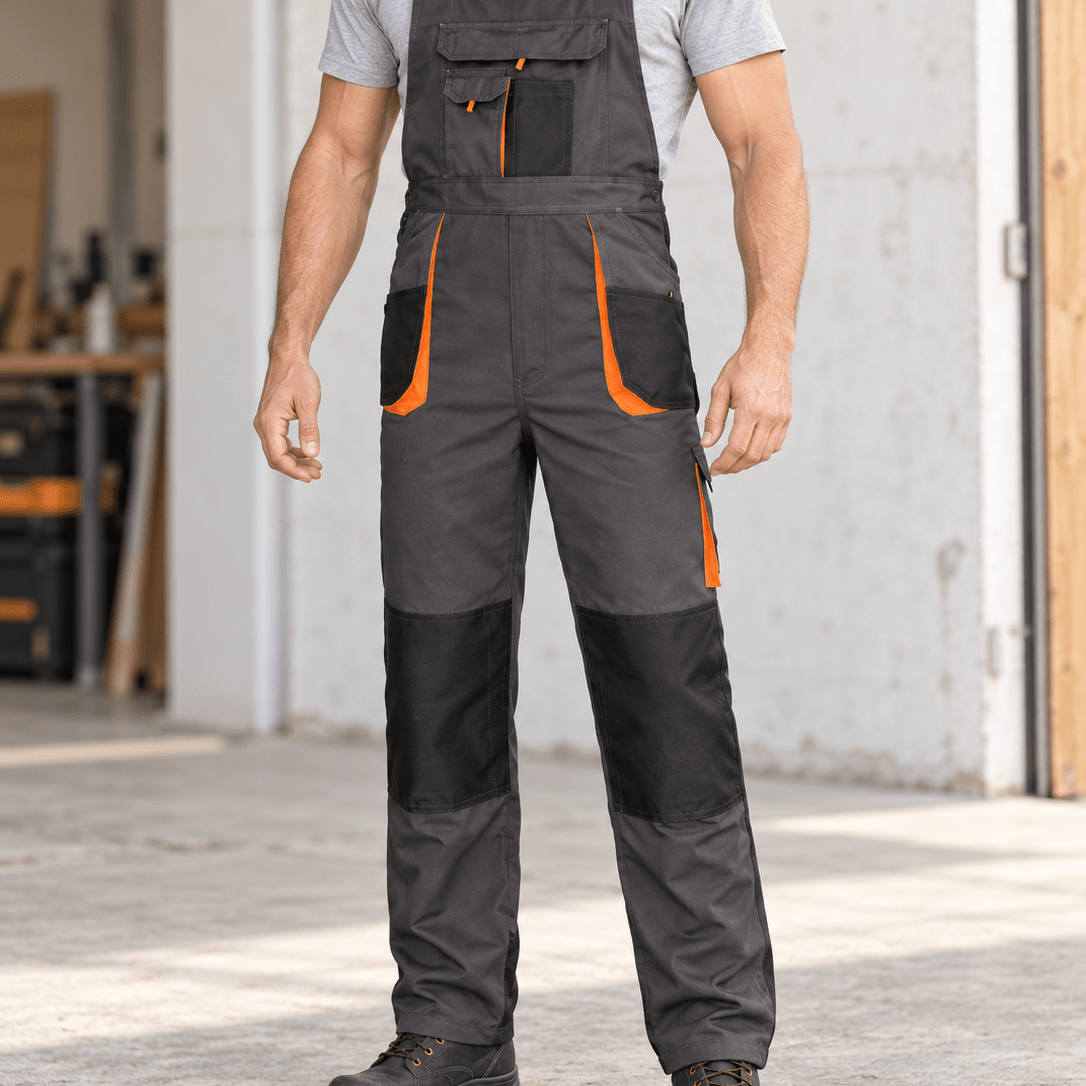 Image of Work Trousers With Knee Pad Pockets Work Trousers Work Pants For