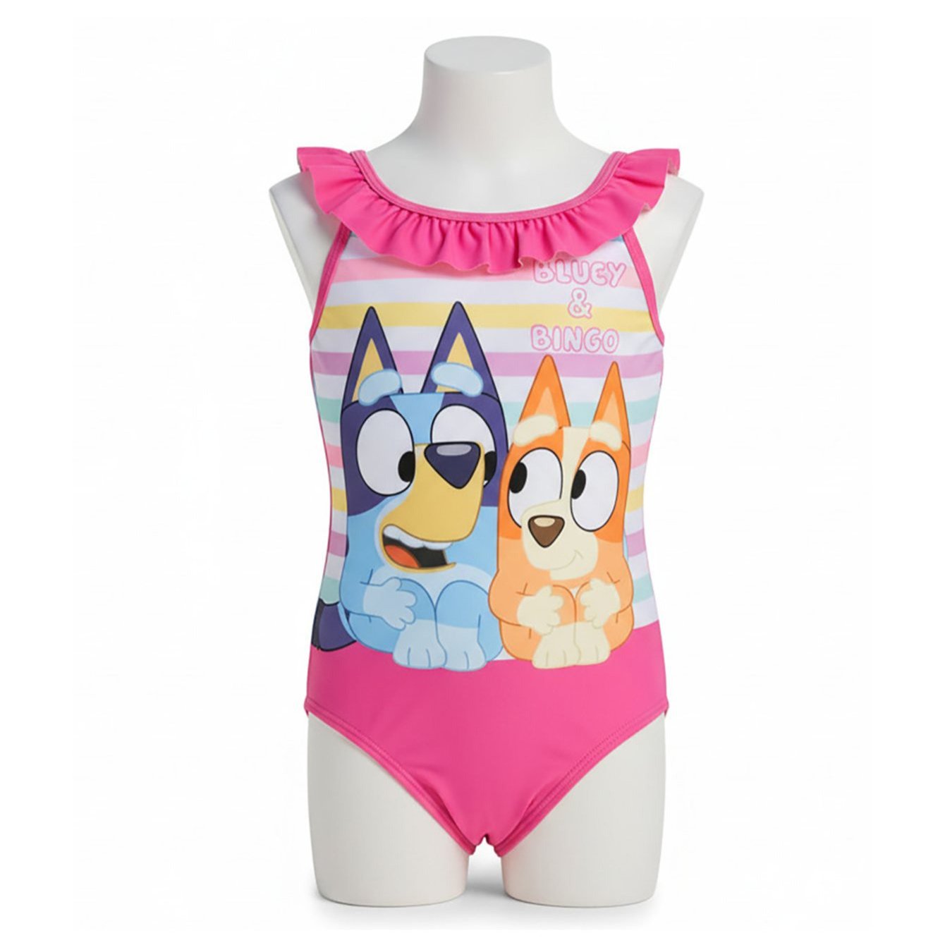 Swimsuit, Swimwear With Puppies Pattern