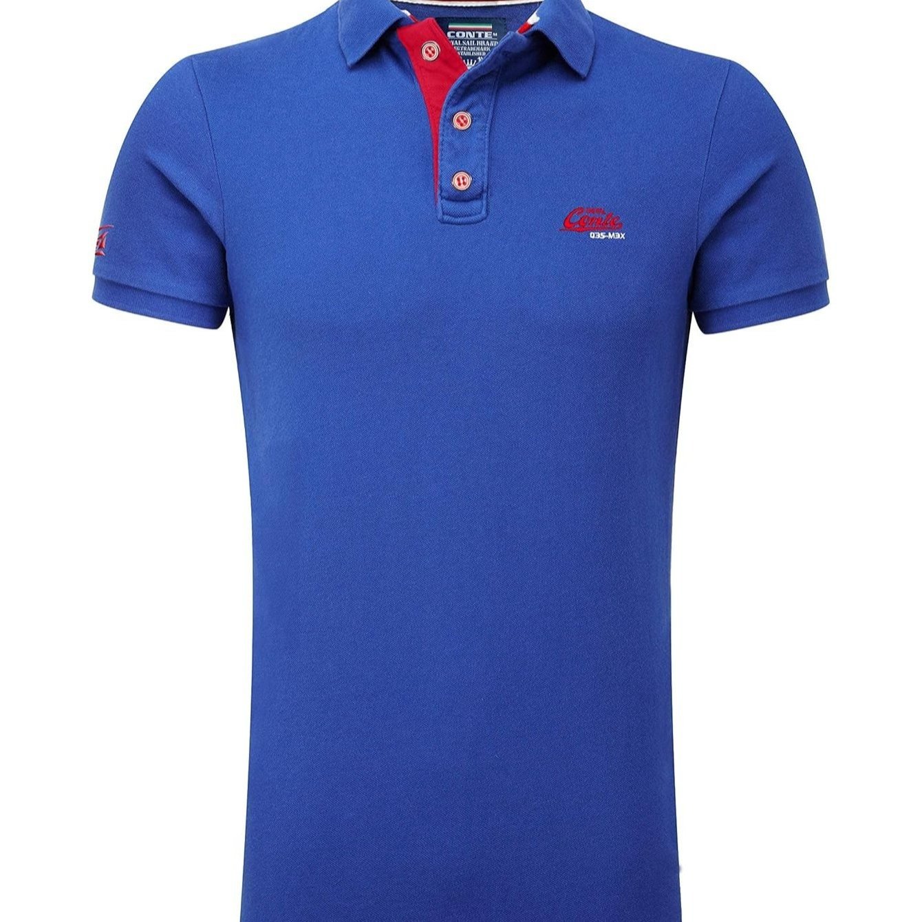 M. Men's Shirt Short Sleeve Shirt T-shirt Shirts For Men Basic Men's Plain Royal Blue Xl Xxl Xxxl