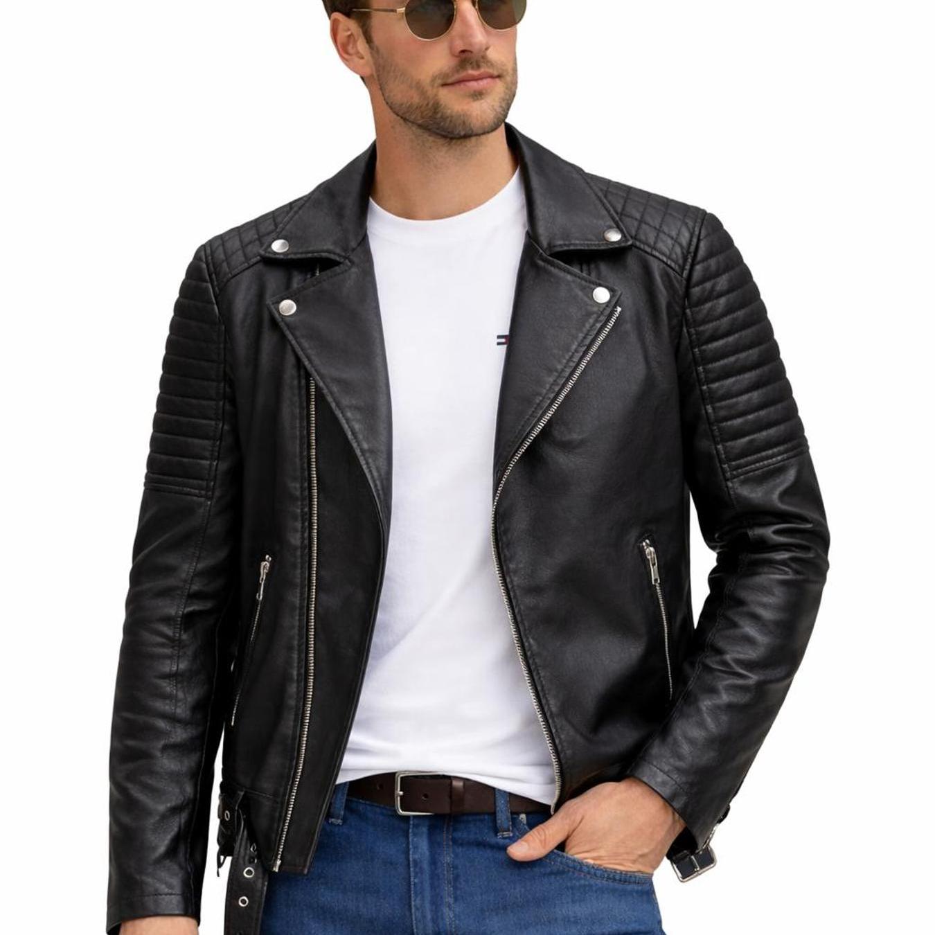 Men' Leather Jacket - 11z8069