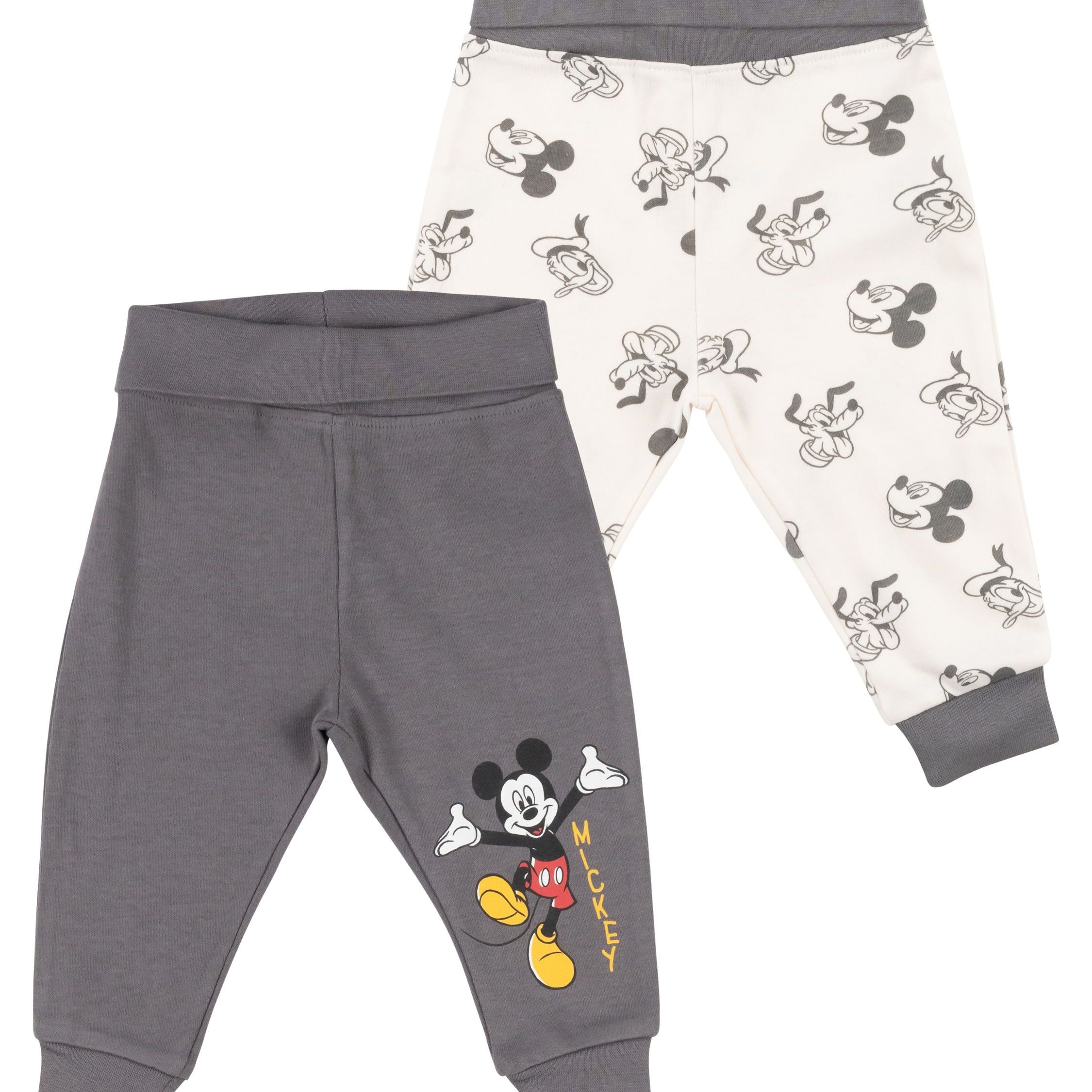Image of Mouse Baby Tights For Boys And Girls - Baby Tights Baby Clothing White/grey (2-pack)