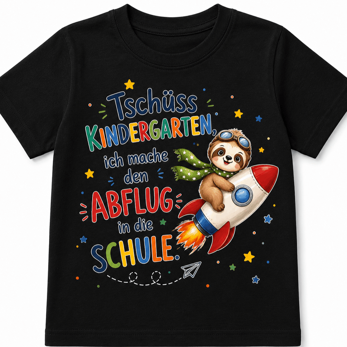 Kids' T-shirt, Kids' Shirt, Bye Kindergarten, I'm To School.