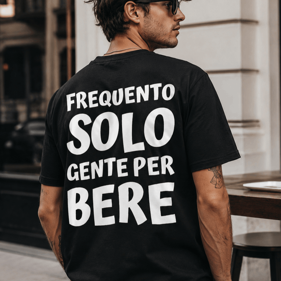 TEMU 100% Cotton Comfortable And Casual T-shirt With "i Only To Drink" Graphic Print, Ideal For Occasions And Summer, Perfect Gift For And Fashion