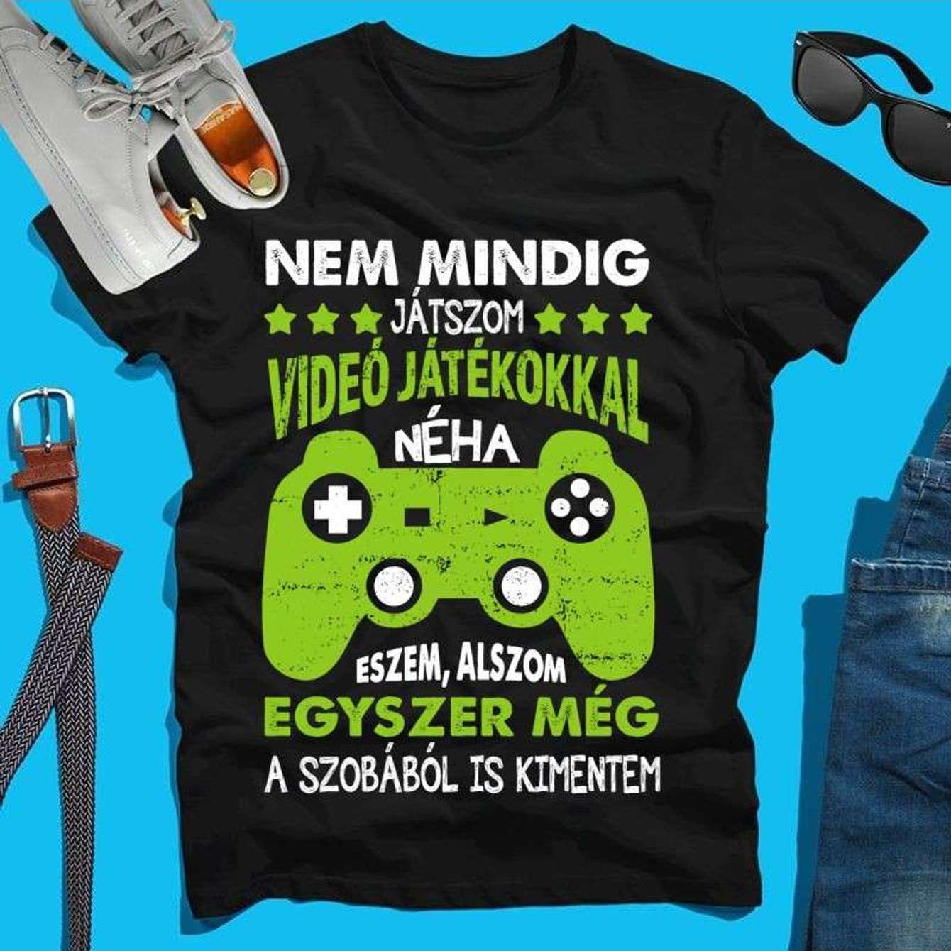 TEMU Rarely Play Video Games... Kids T-shirt